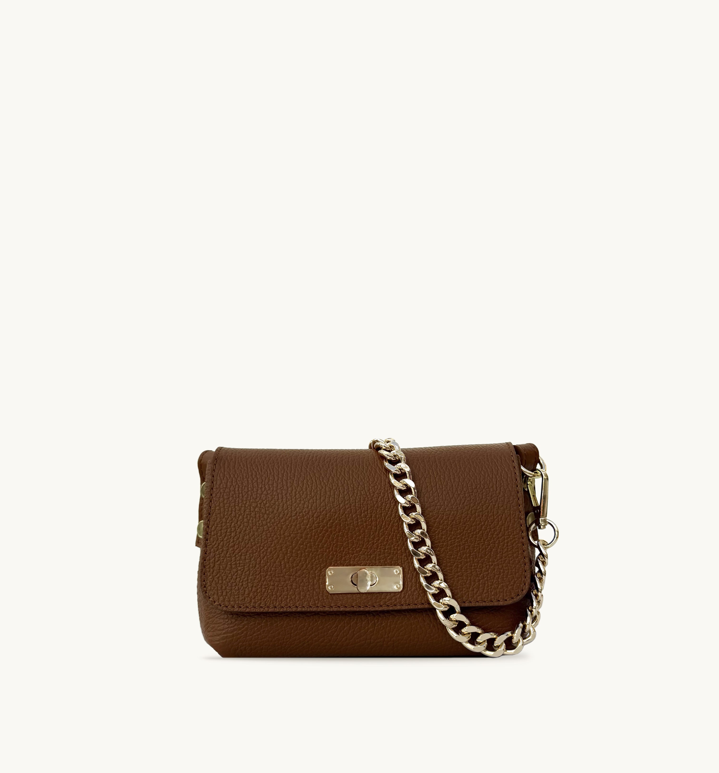 The Maisie Tan Leather Bag