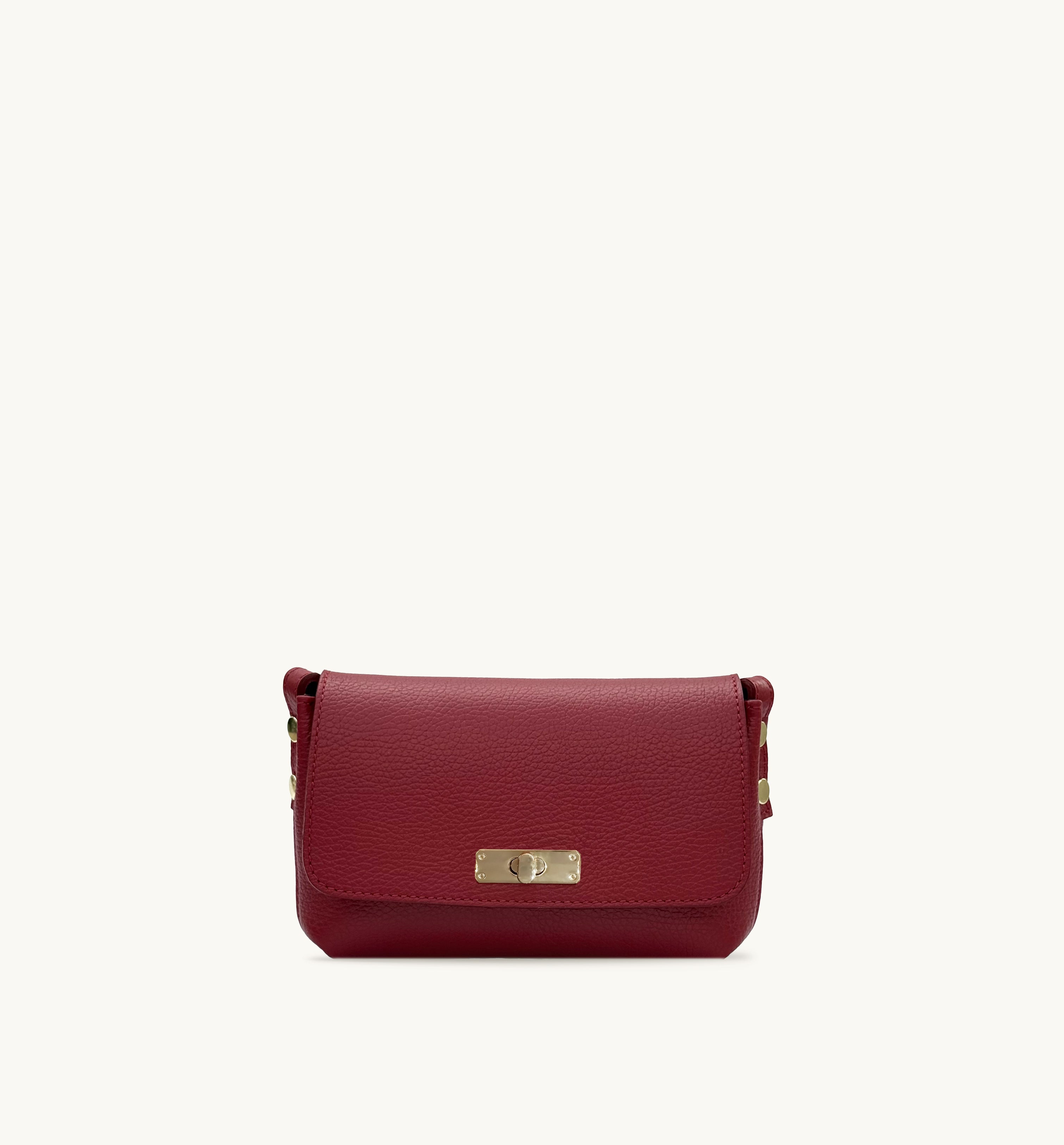 The Maisie Red Leather Bag