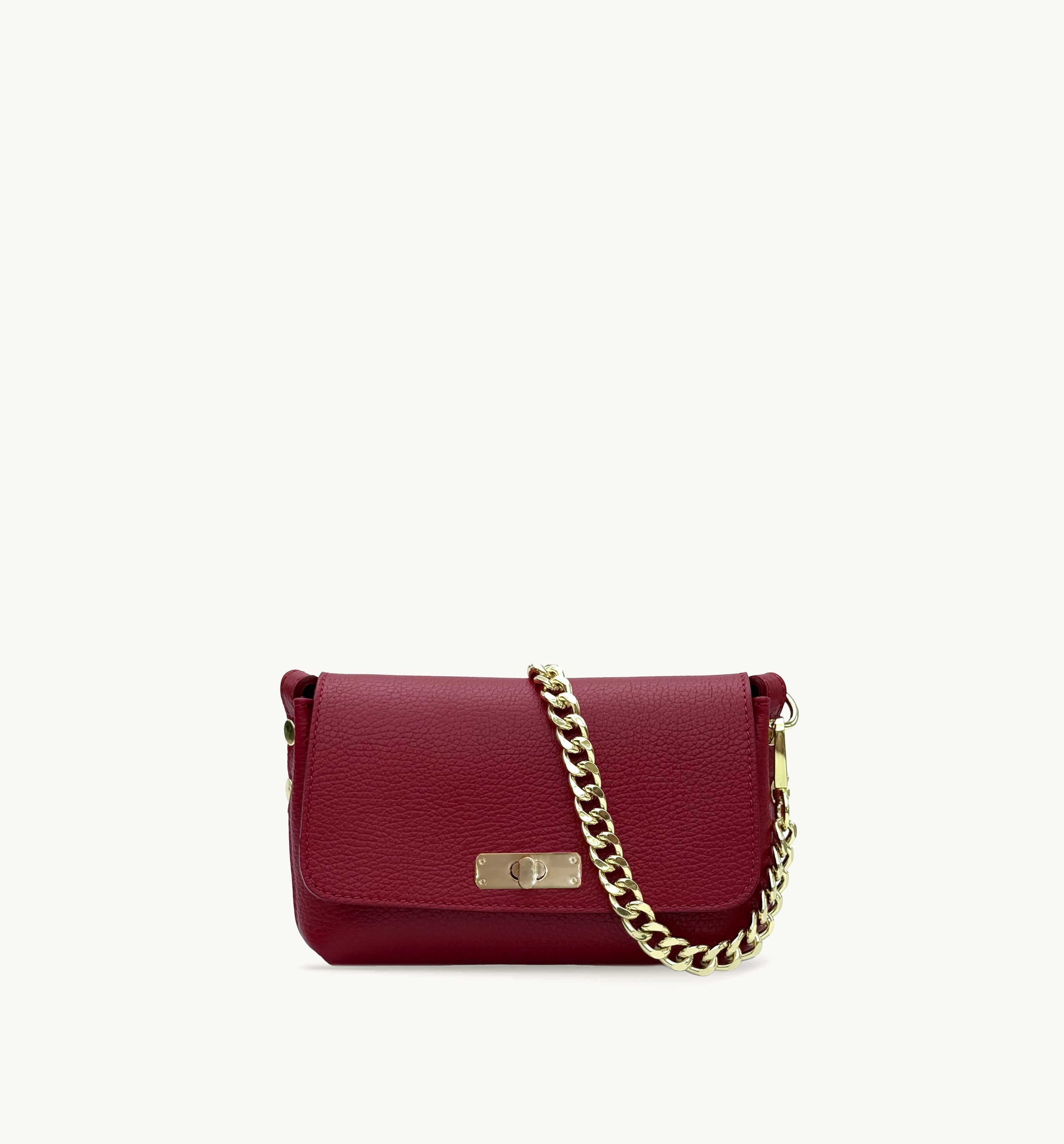 The Maisie Red Leather Bag