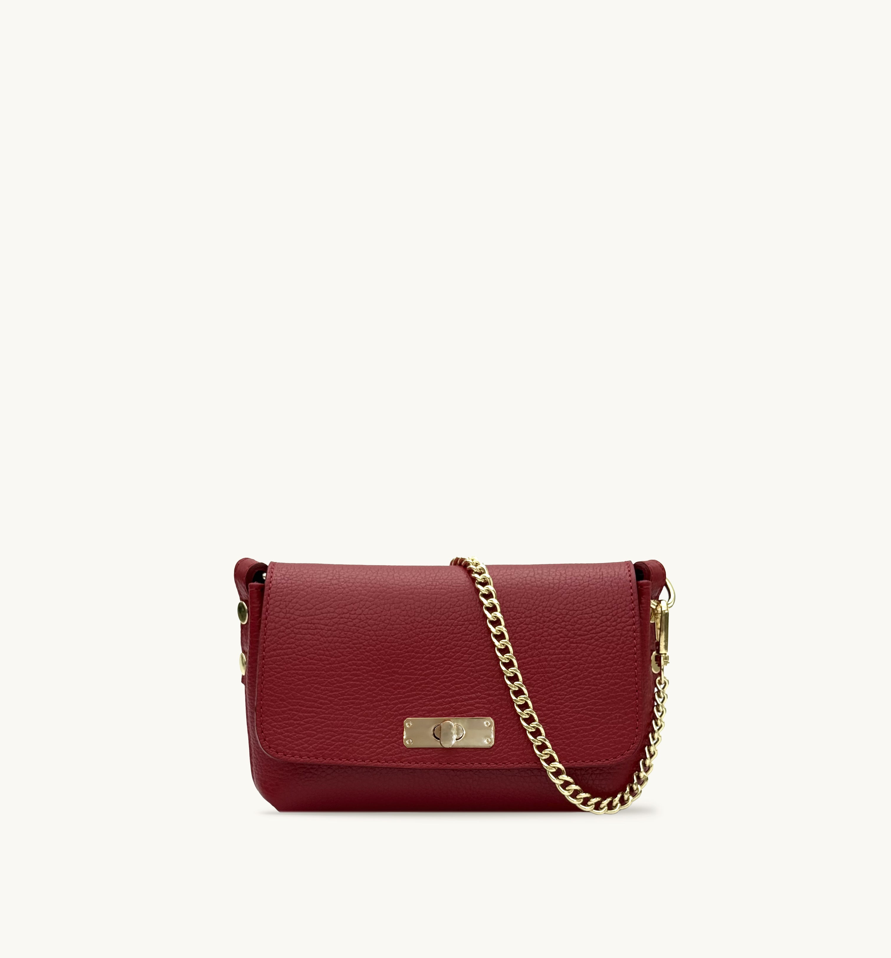 The Maisie Red Leather Bag