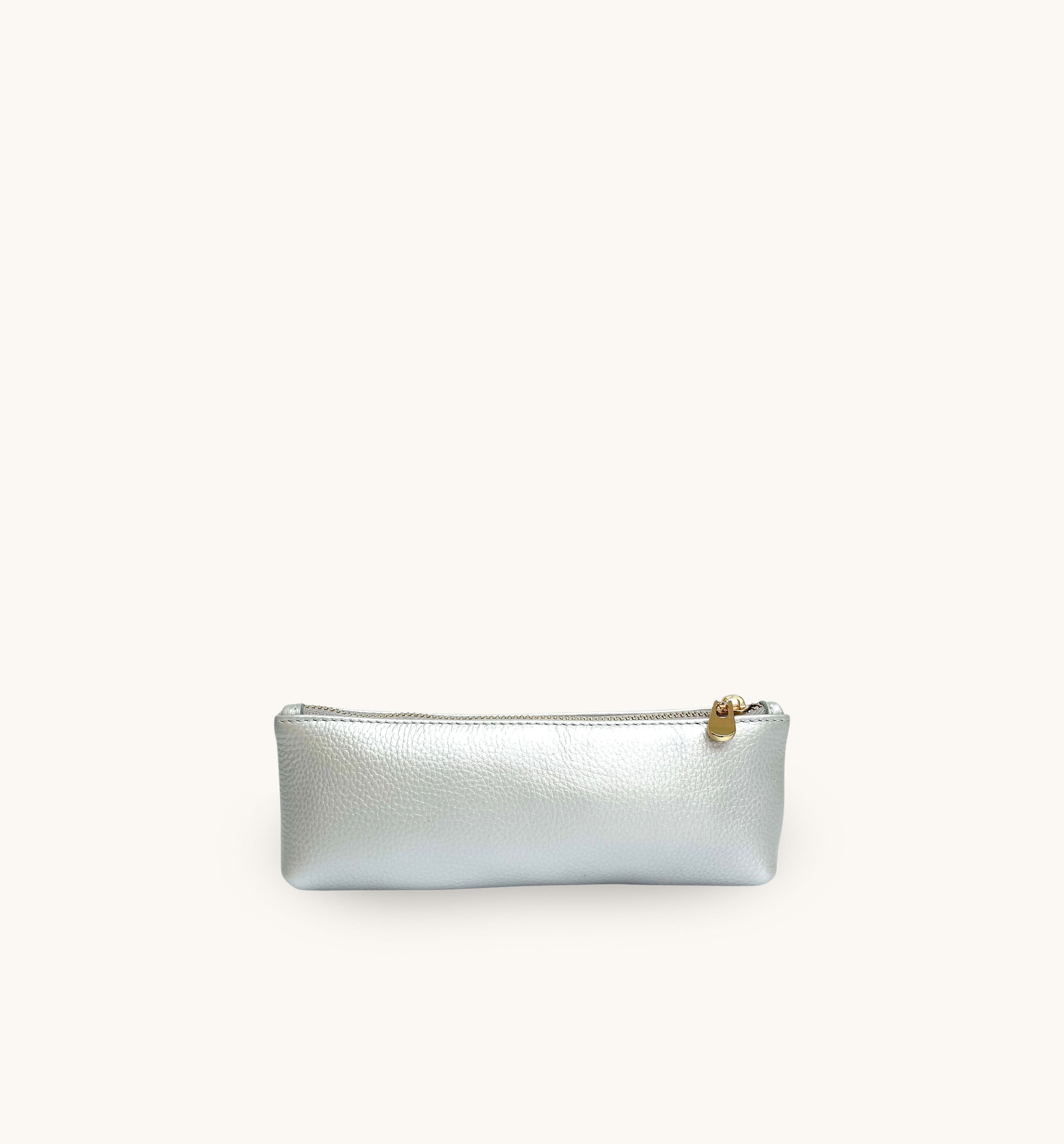 Silver Leather Case