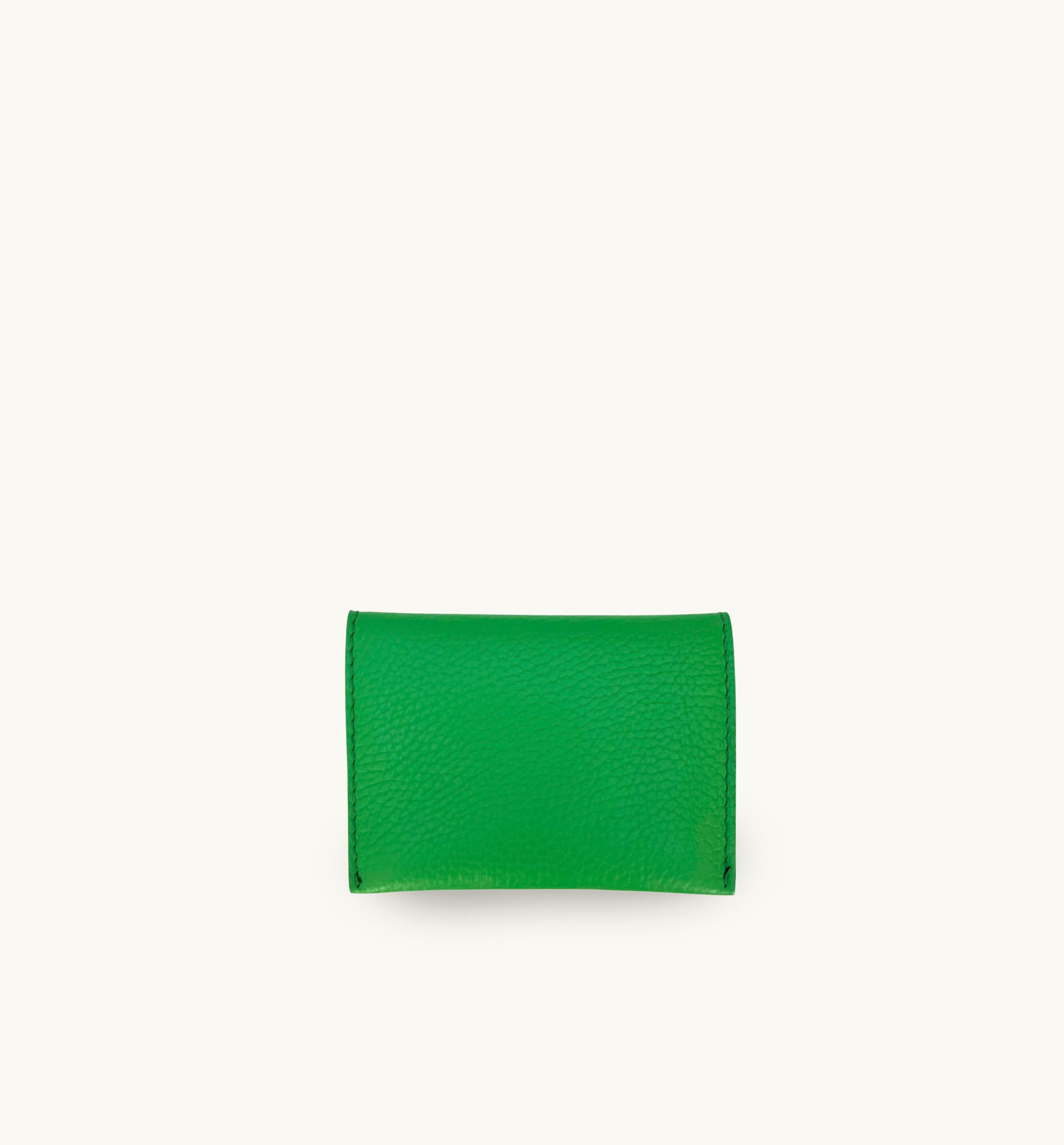 Bottega Green Leather Purse