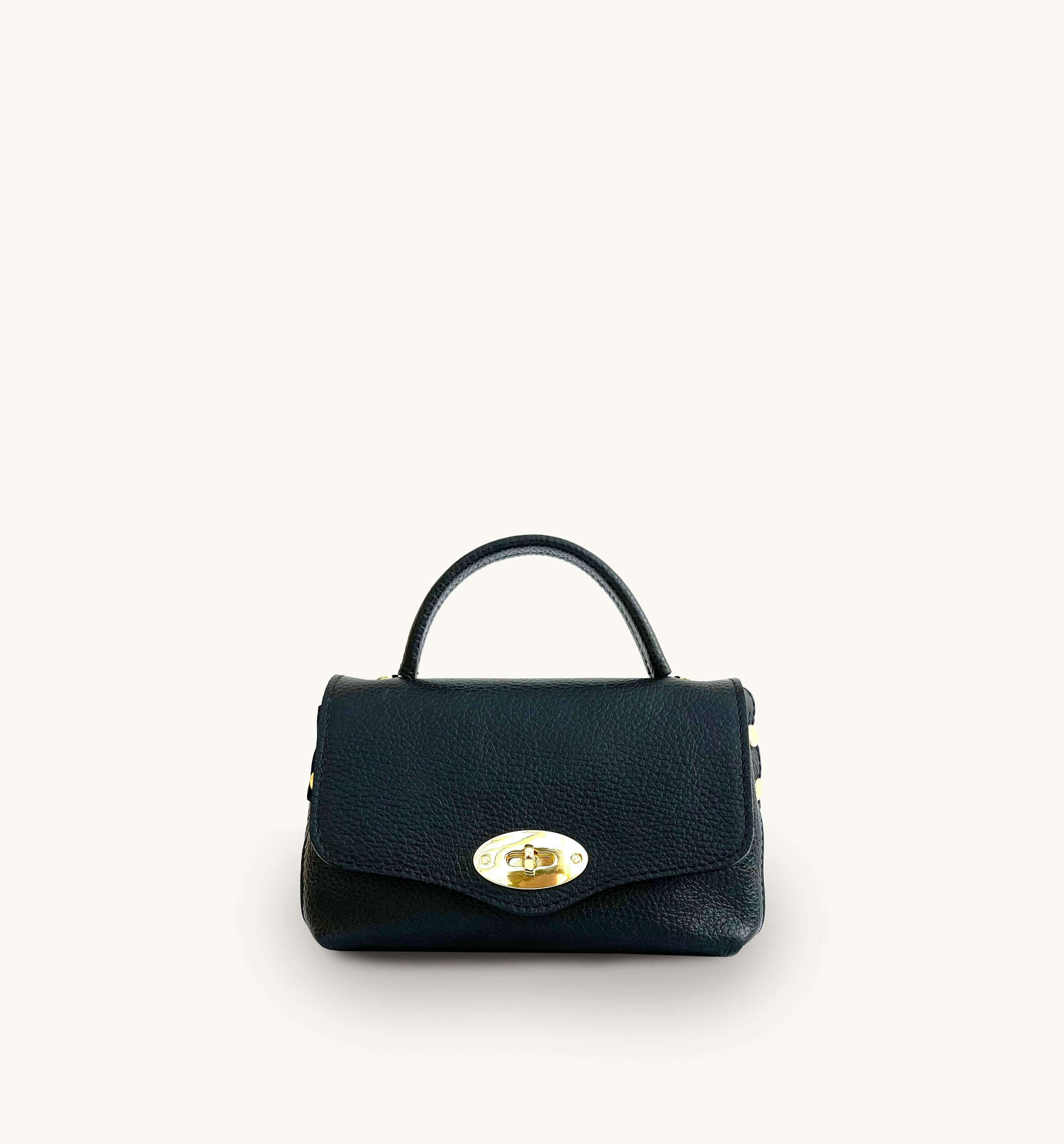 Apatchy The Rachel Black Leather Bag
