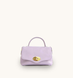 The Rachel Lilac Leather Bag