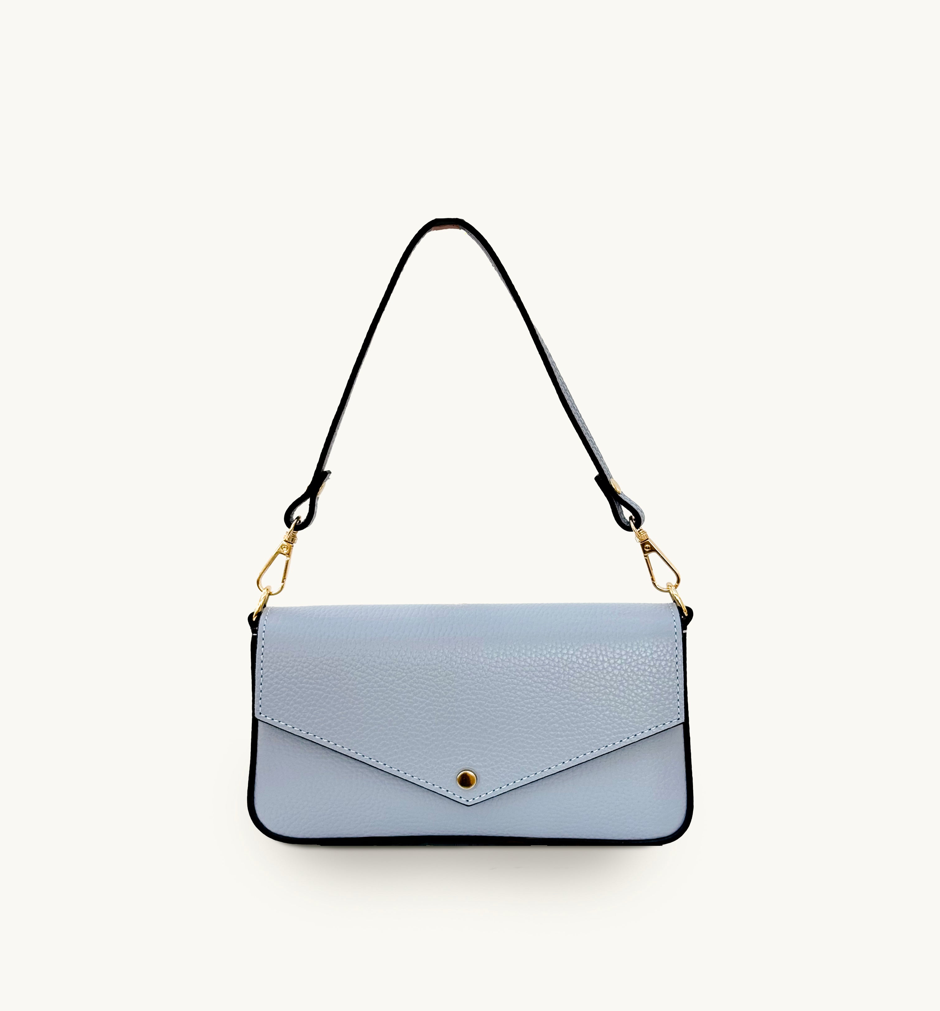 The Munro Sky Leather Shoulder Bag