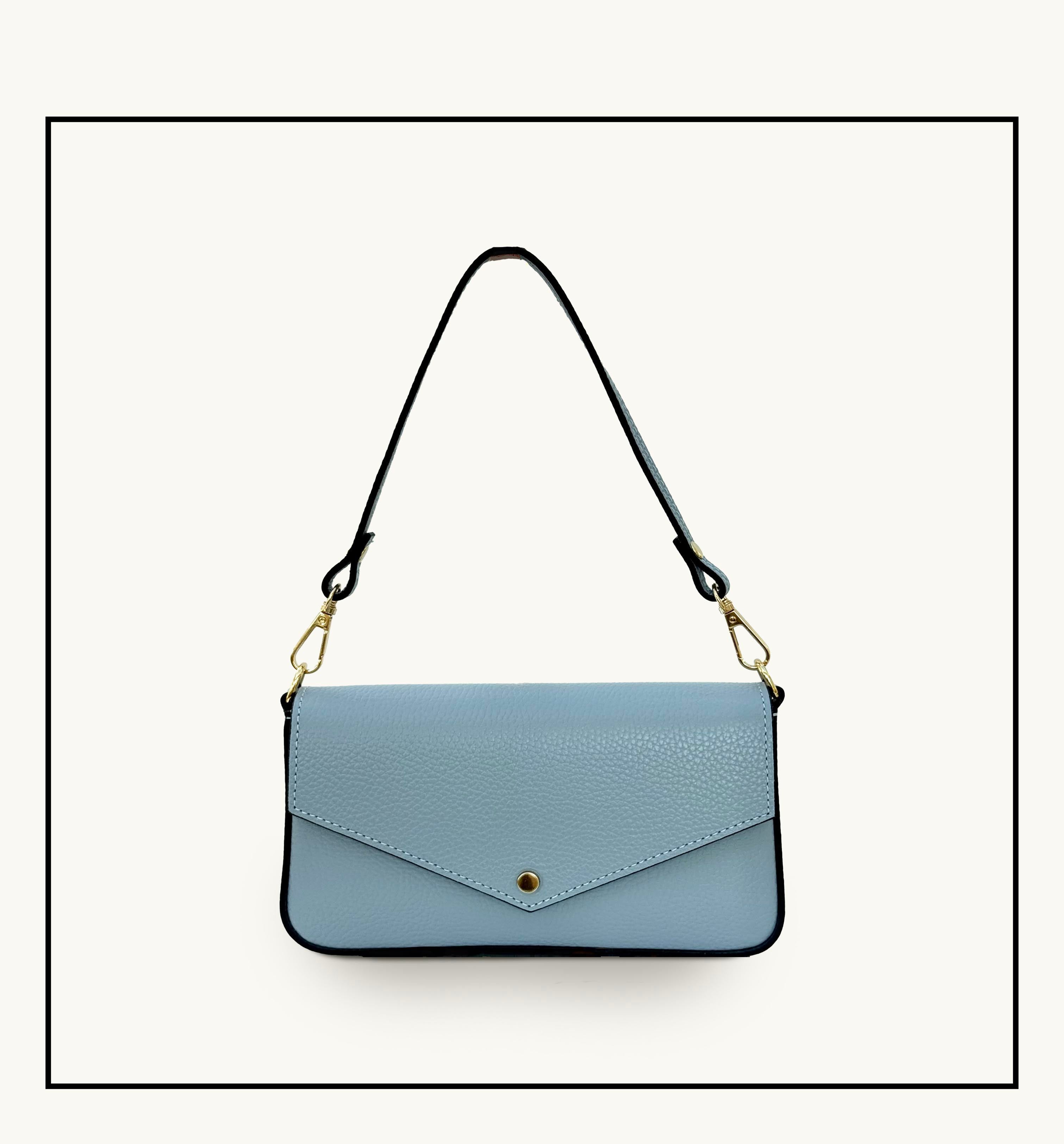 The Munro Sky Leather Shoulder Bag