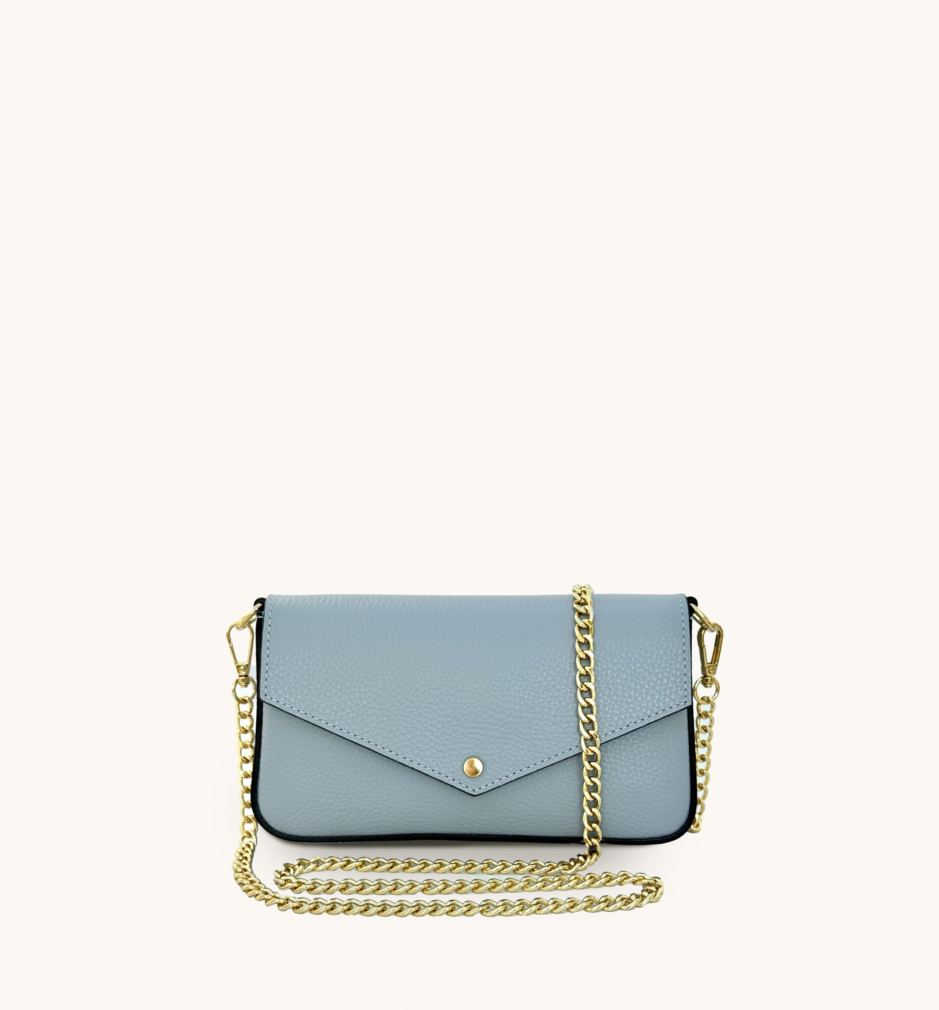 The Munro Sky Leather Shoulder Bag