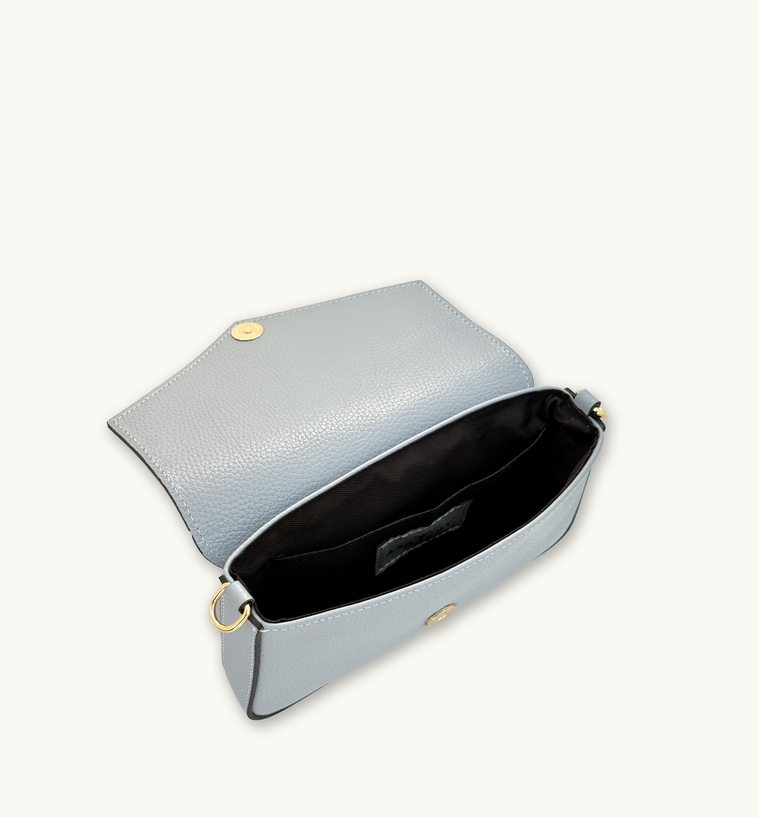 The Munro Sky Leather Shoulder Bag