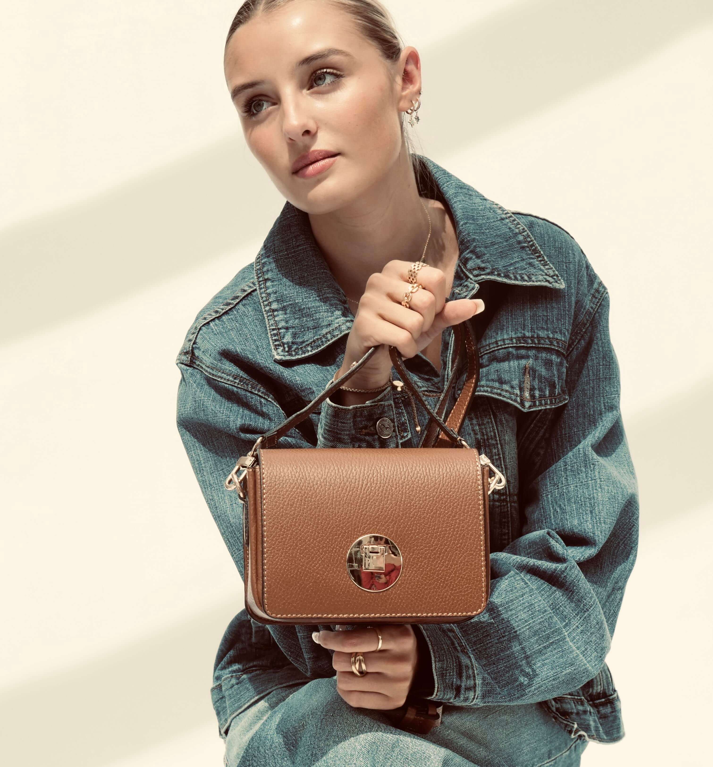 The Newbury Tan Leather Bag