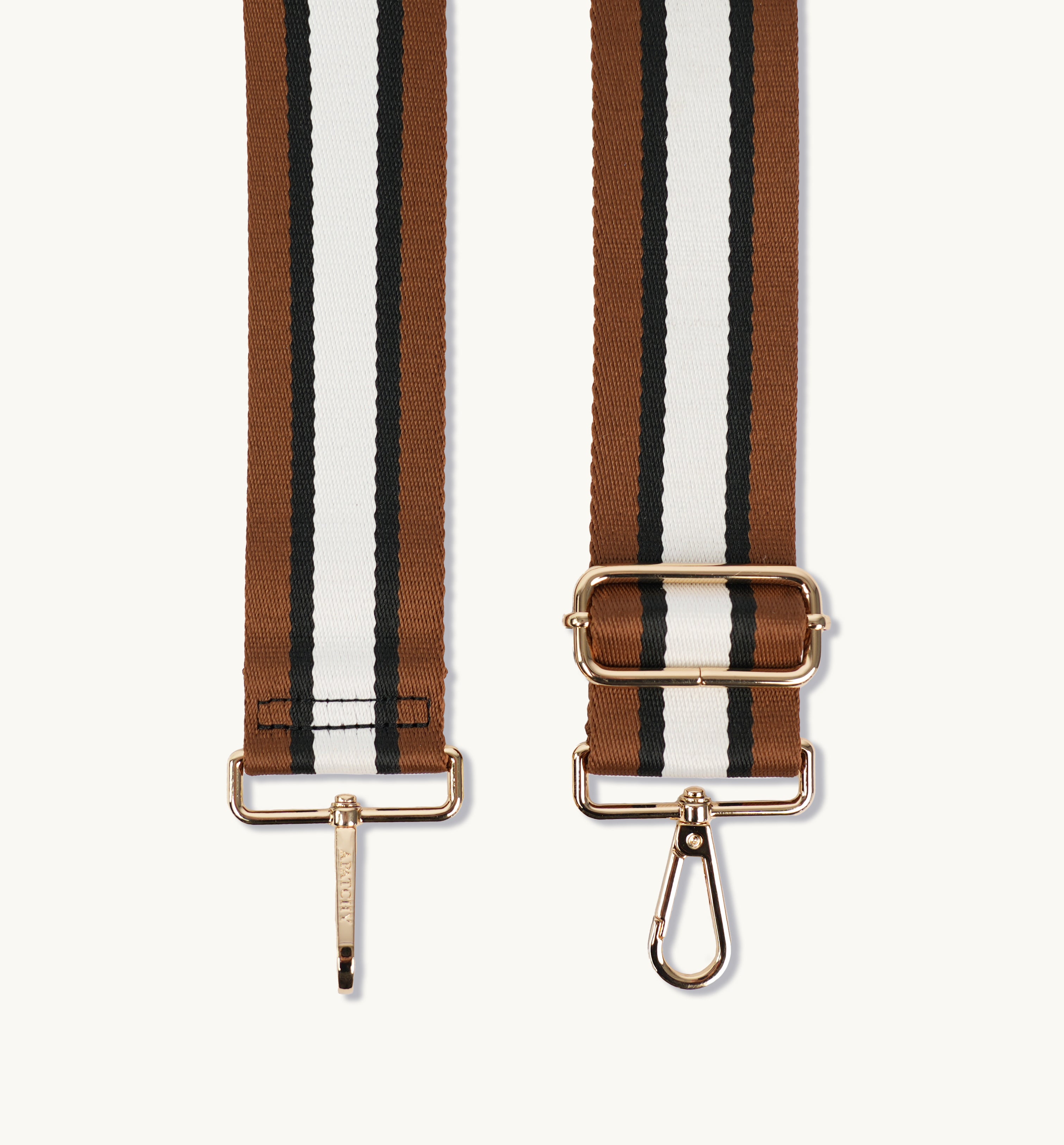Tan Stripe Strap
