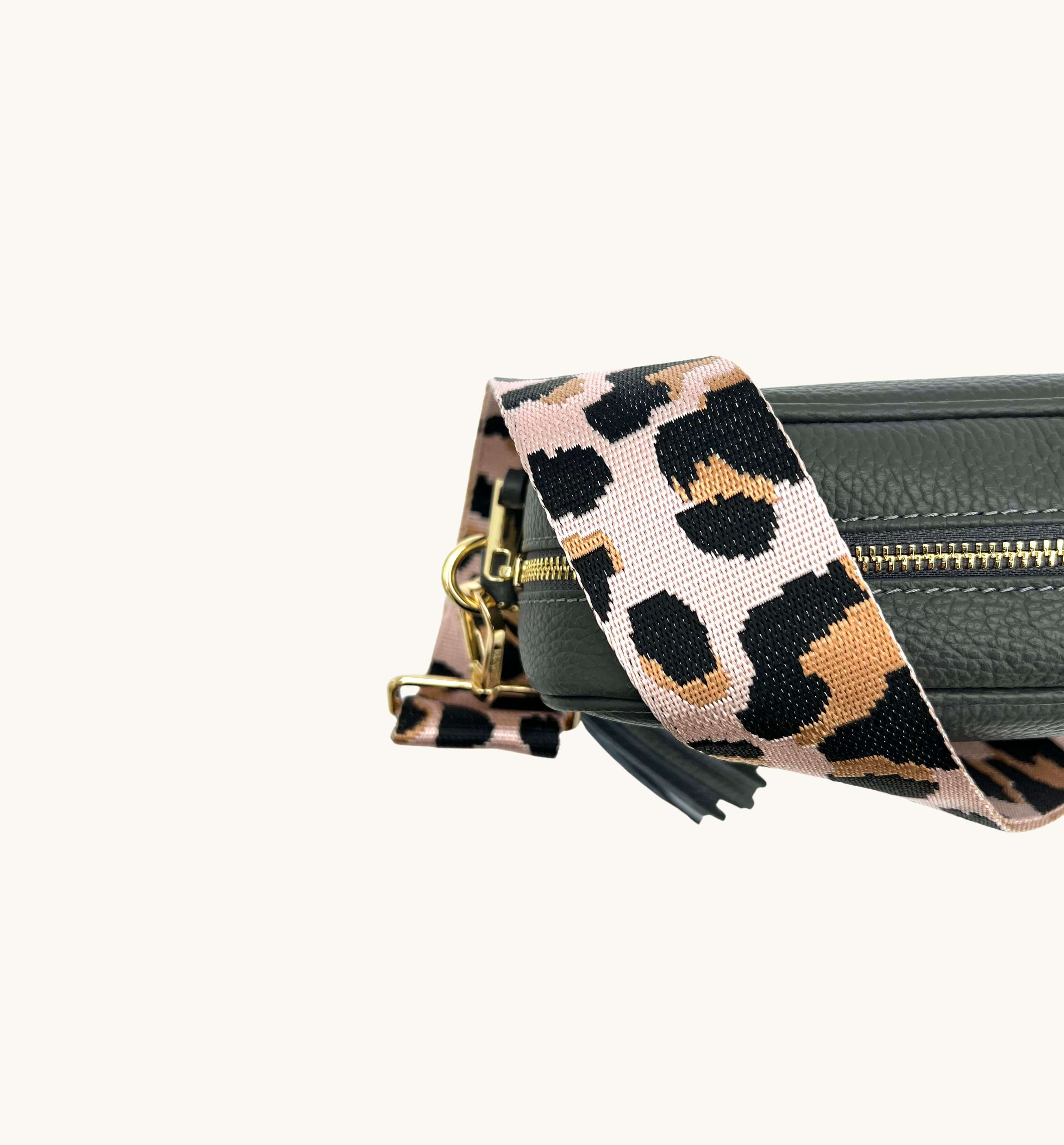 Pale Pink Leopard Strap