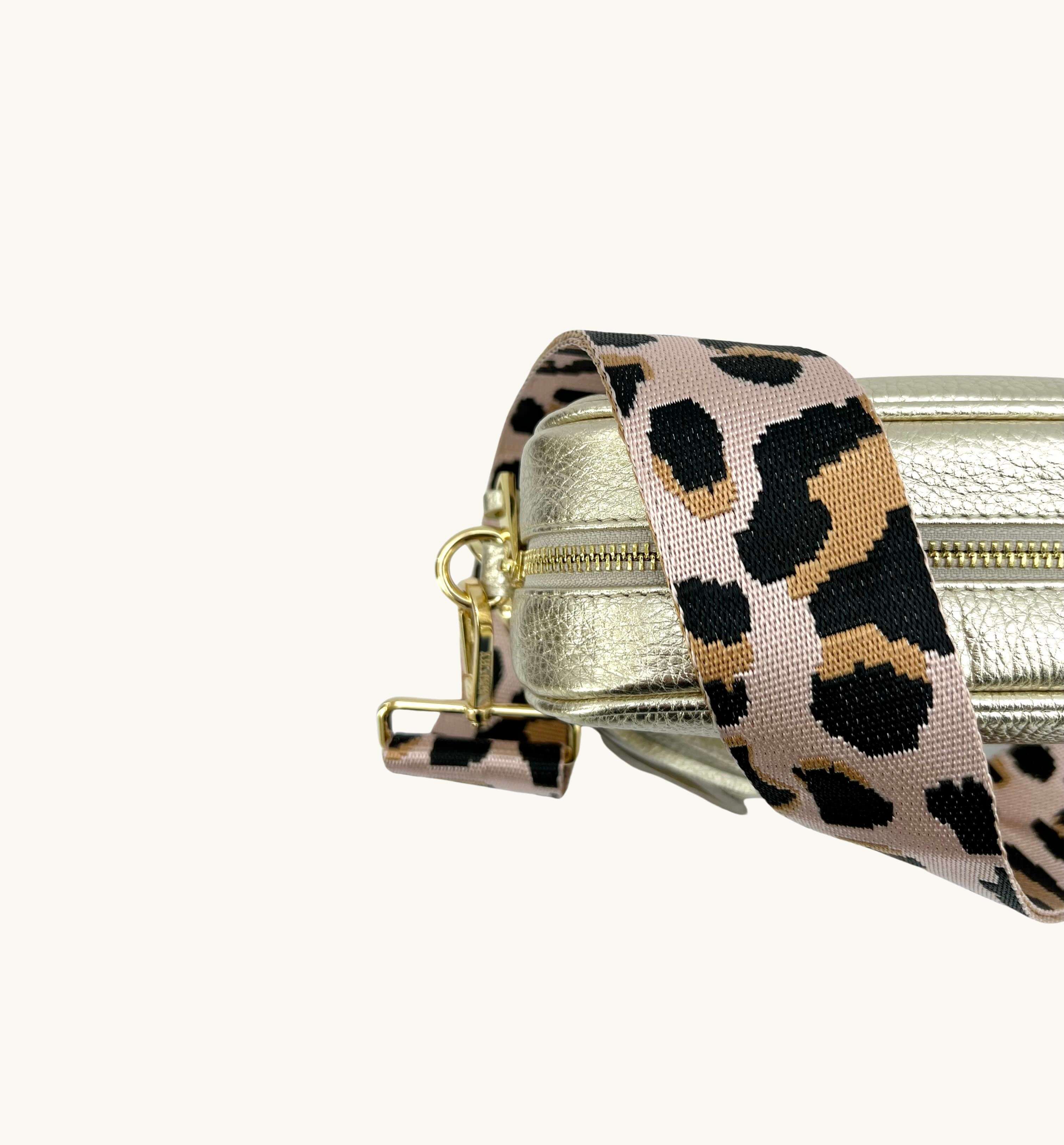 Pale Pink Leopard Strap