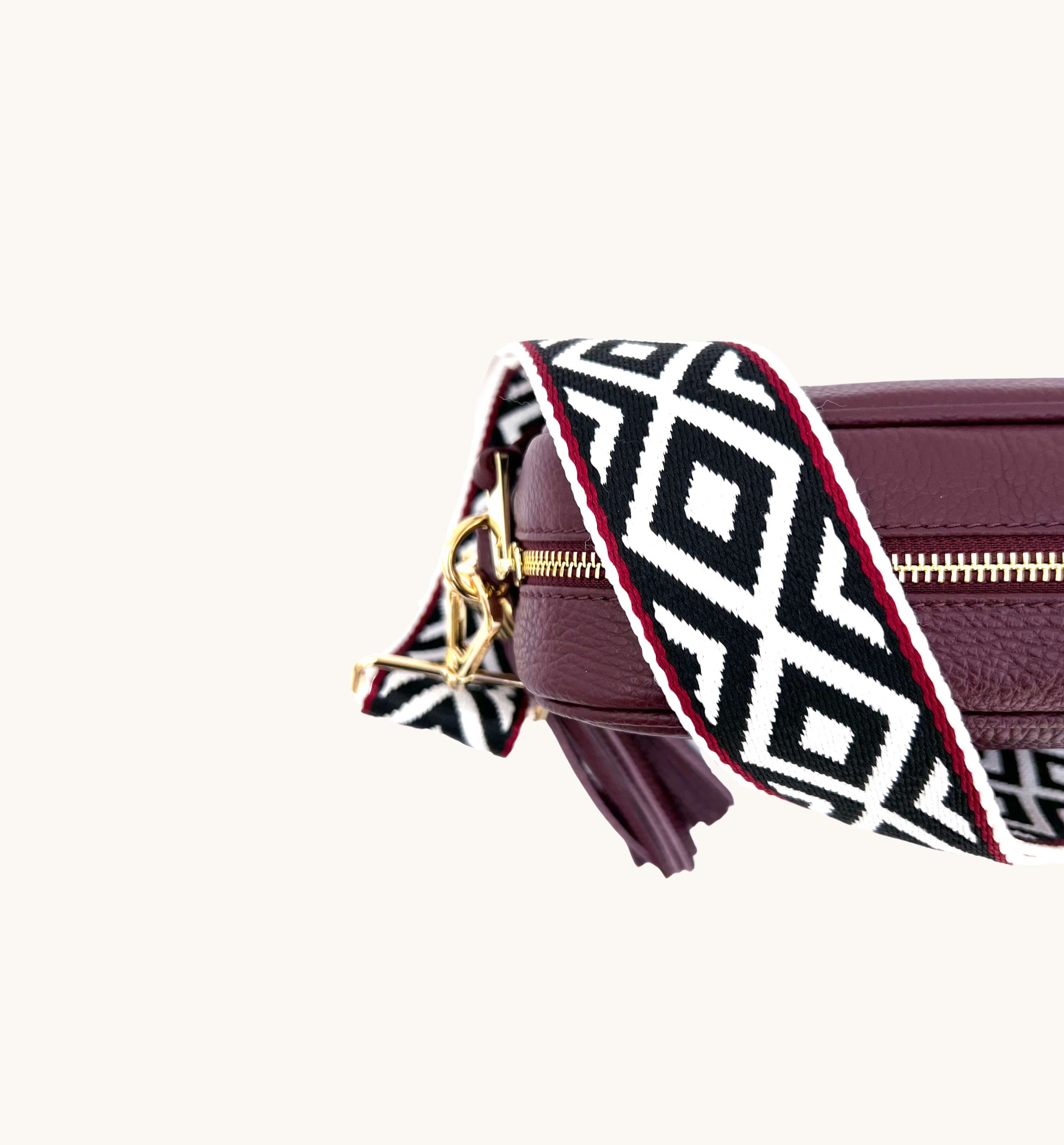 Black & Red Aztec Strap