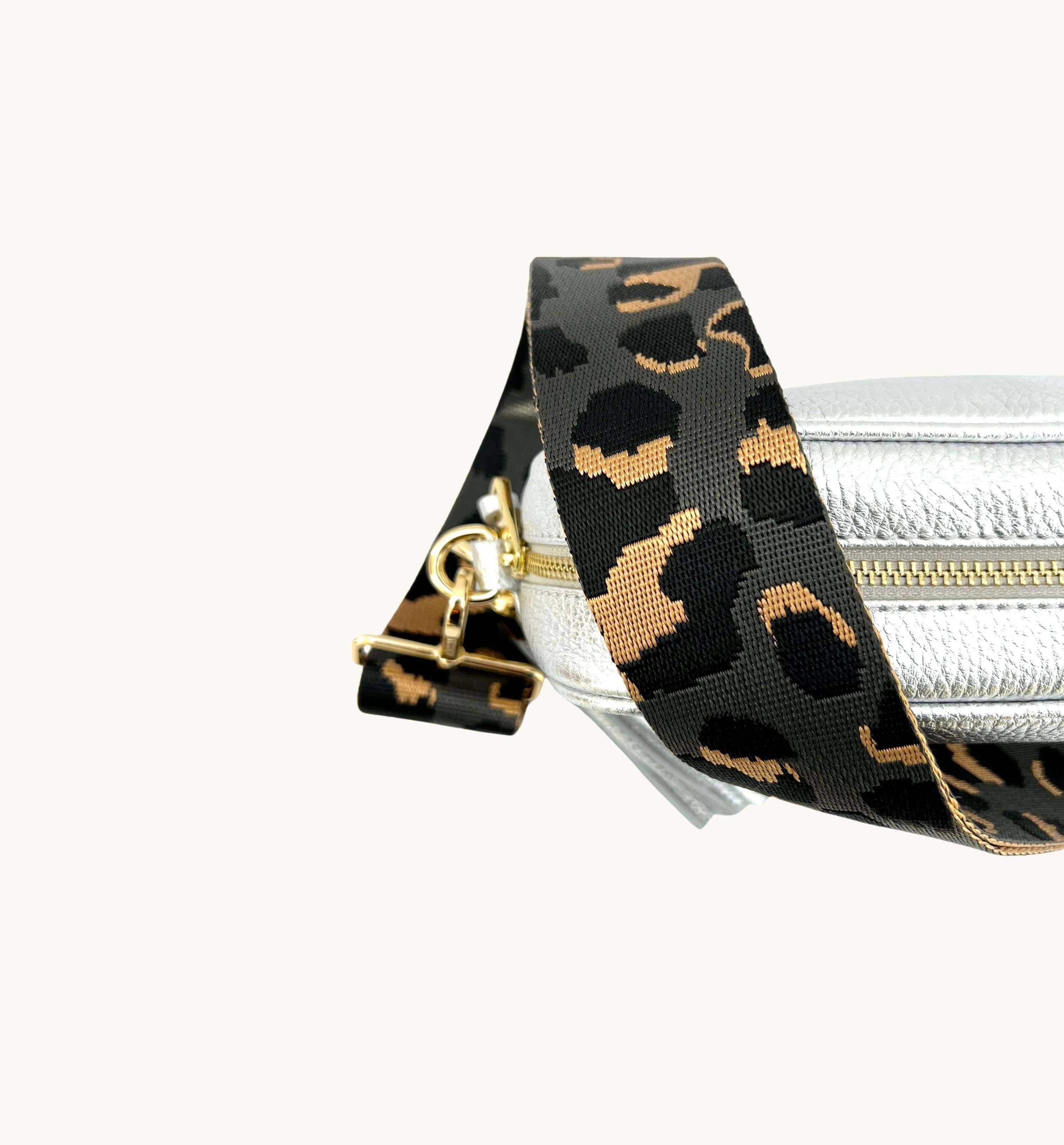 Grey Leopard Strap