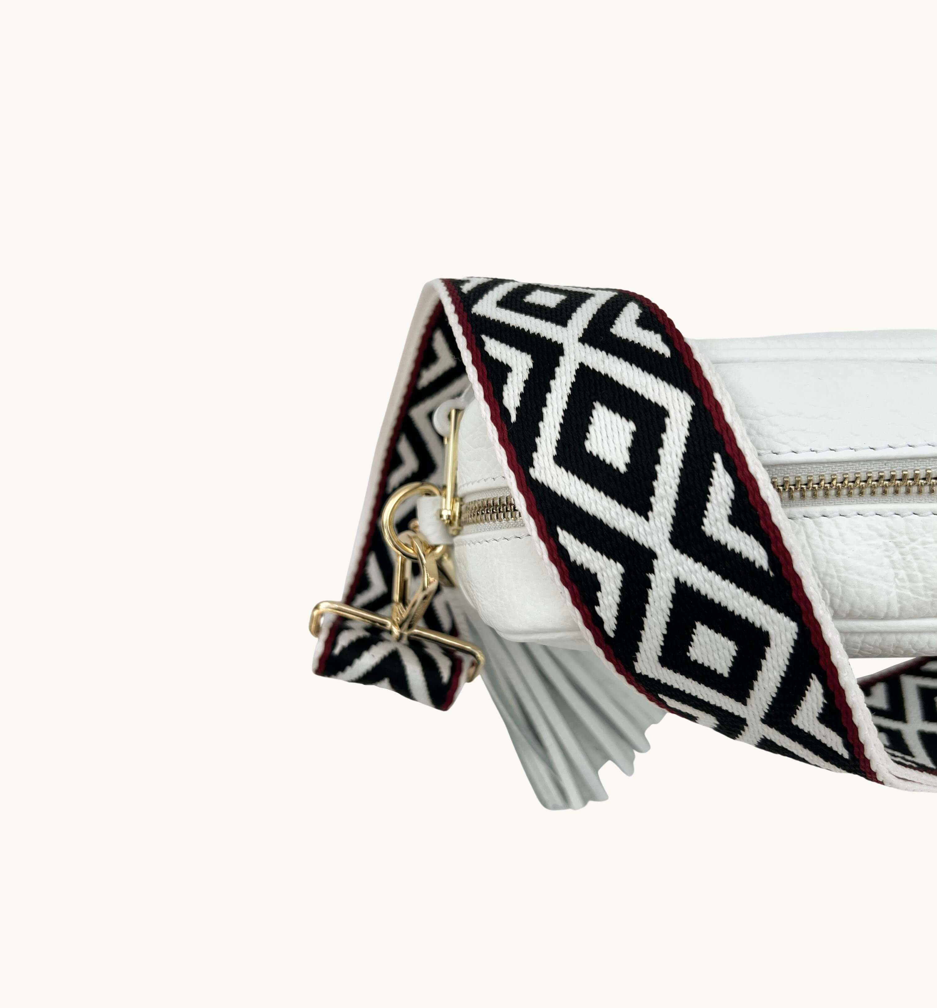 Black & Red Aztec Strap