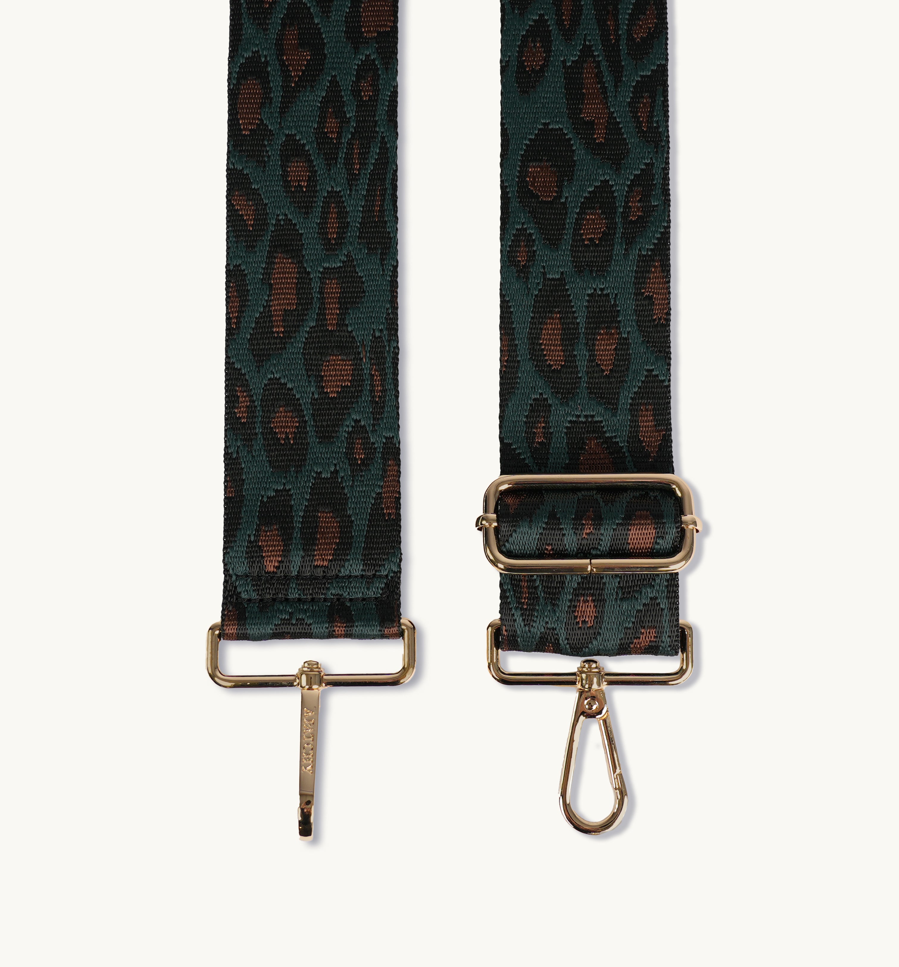 Teal Cheetah Strap
