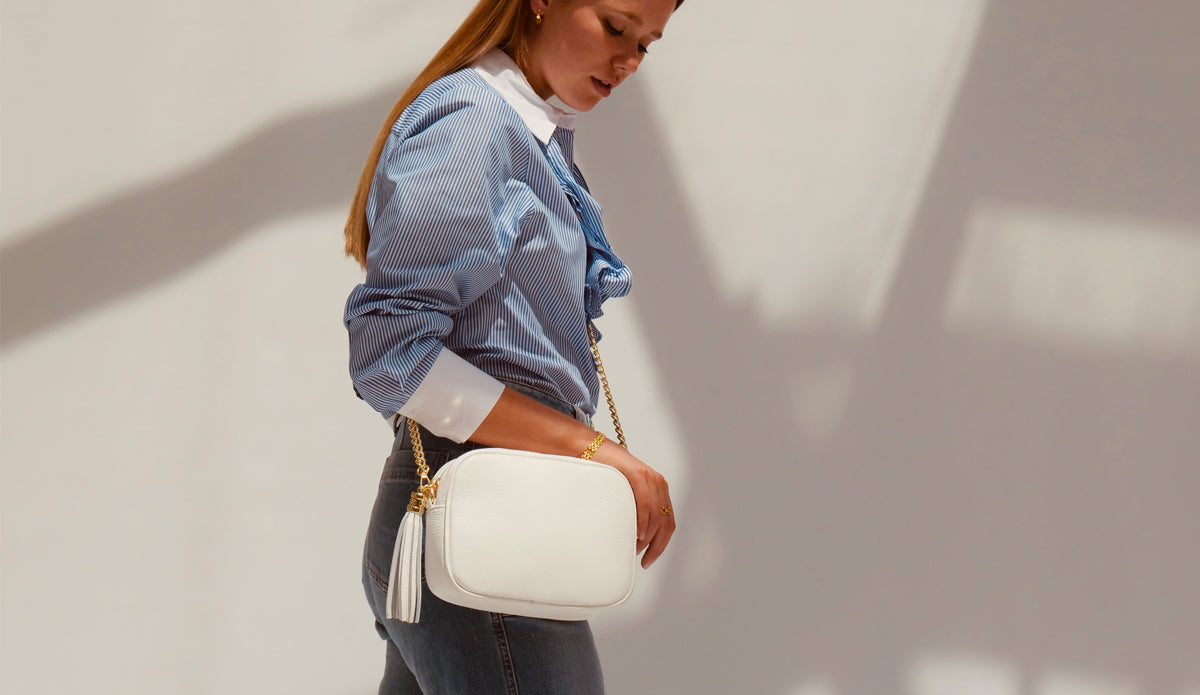 Gold Chain Crossbody Strap