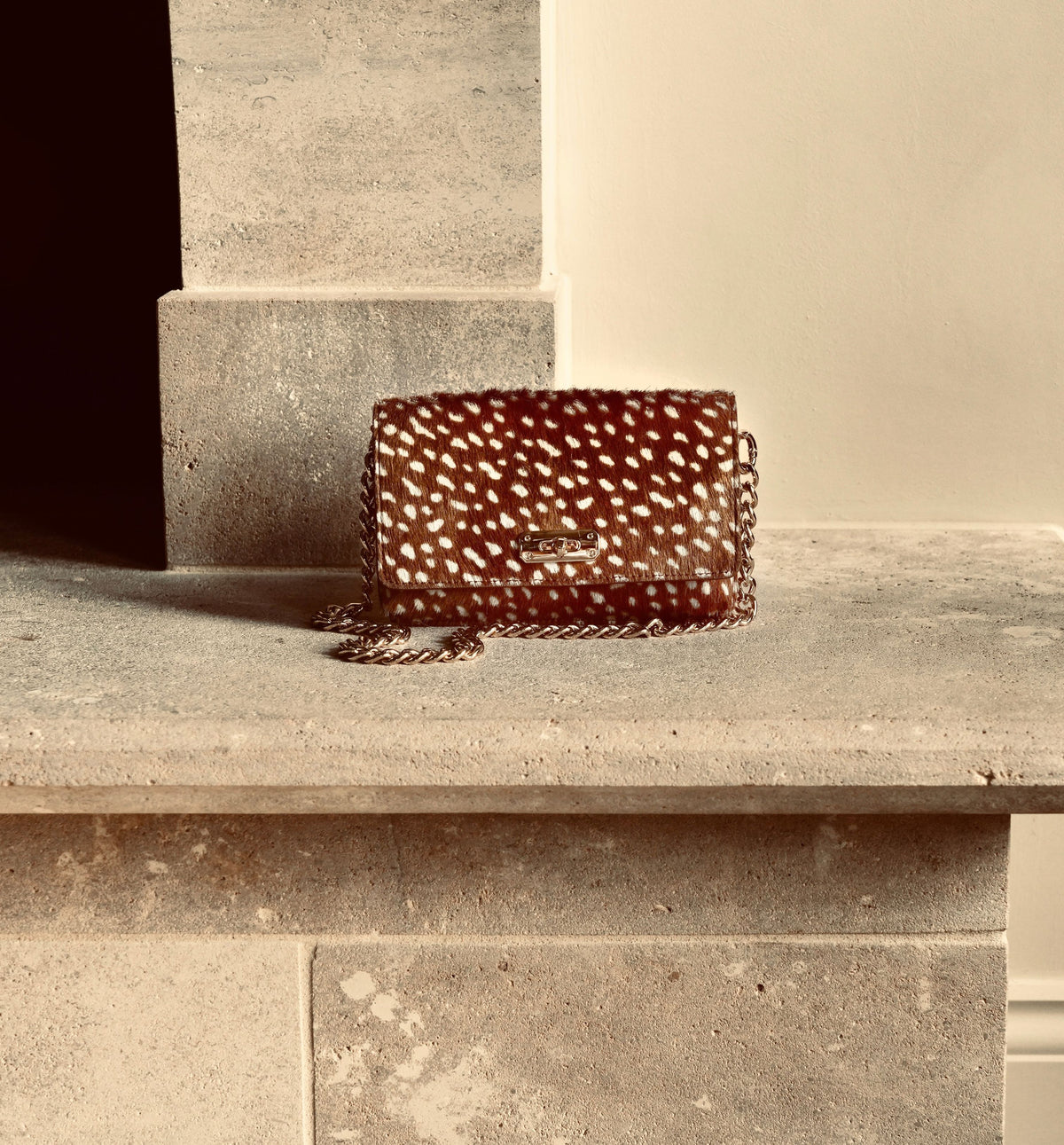The Lyla Hair On Leather Bag
