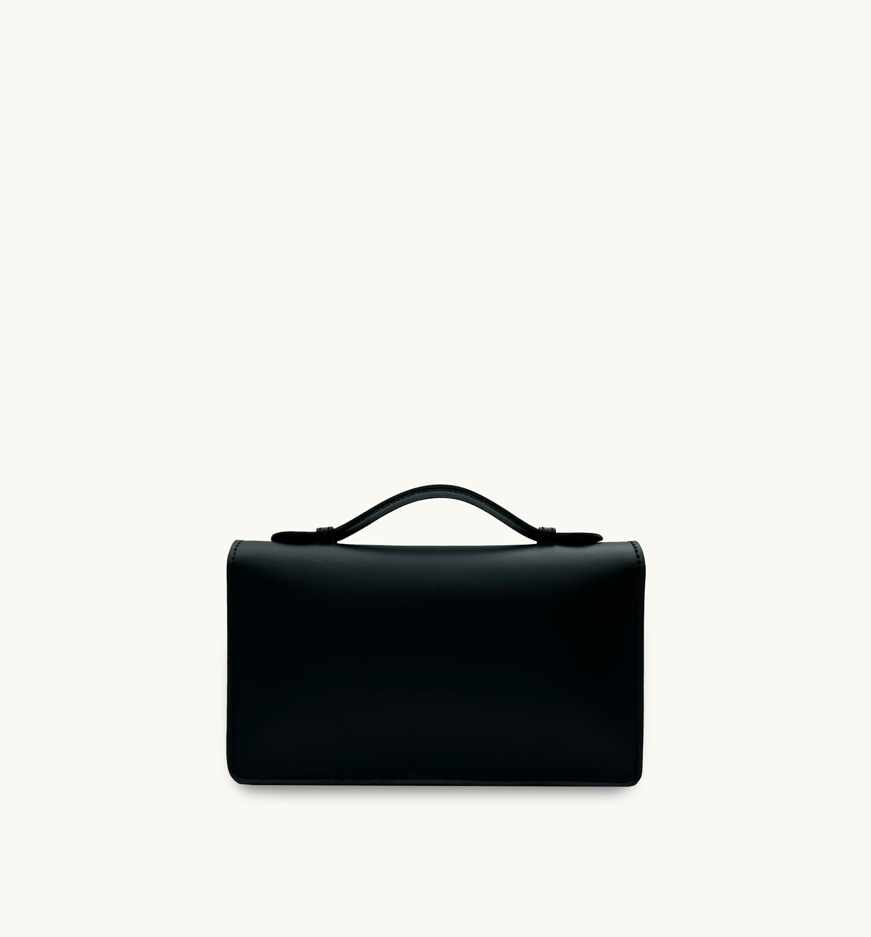 The Amelia Black Leather Bag