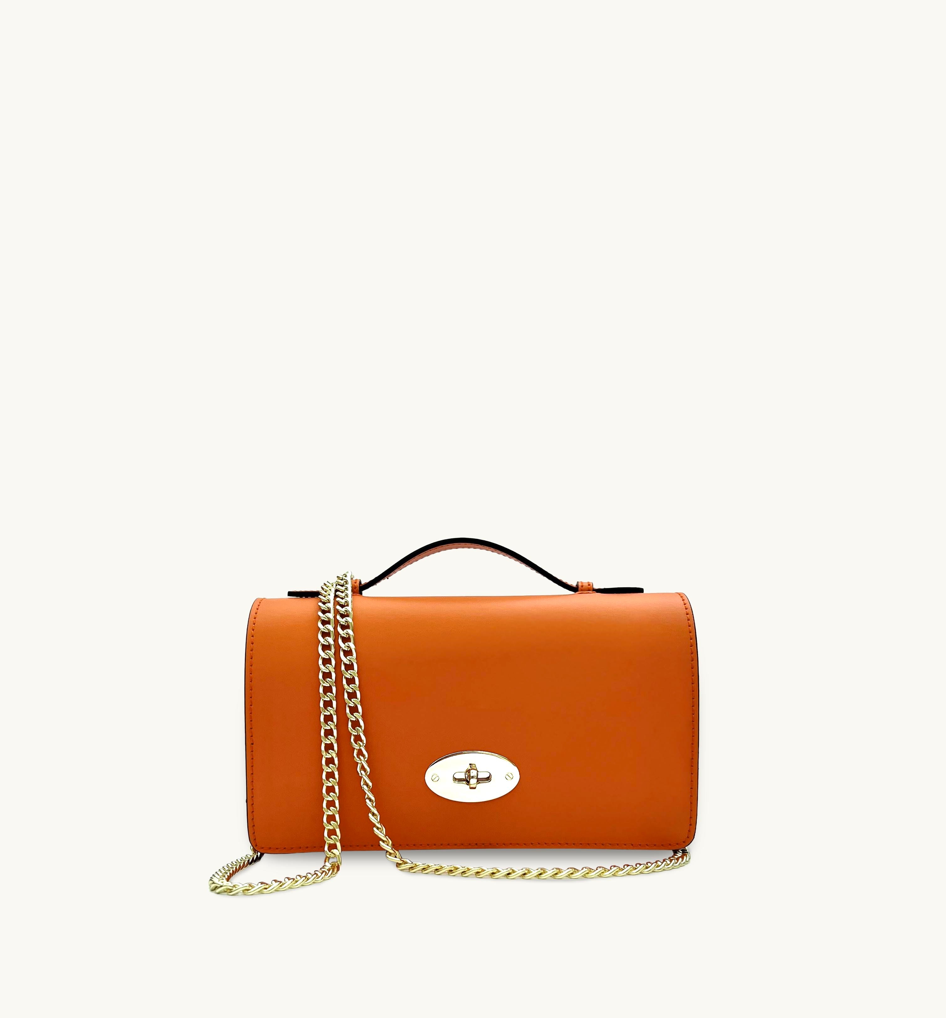 Orange mulberry bag on sale