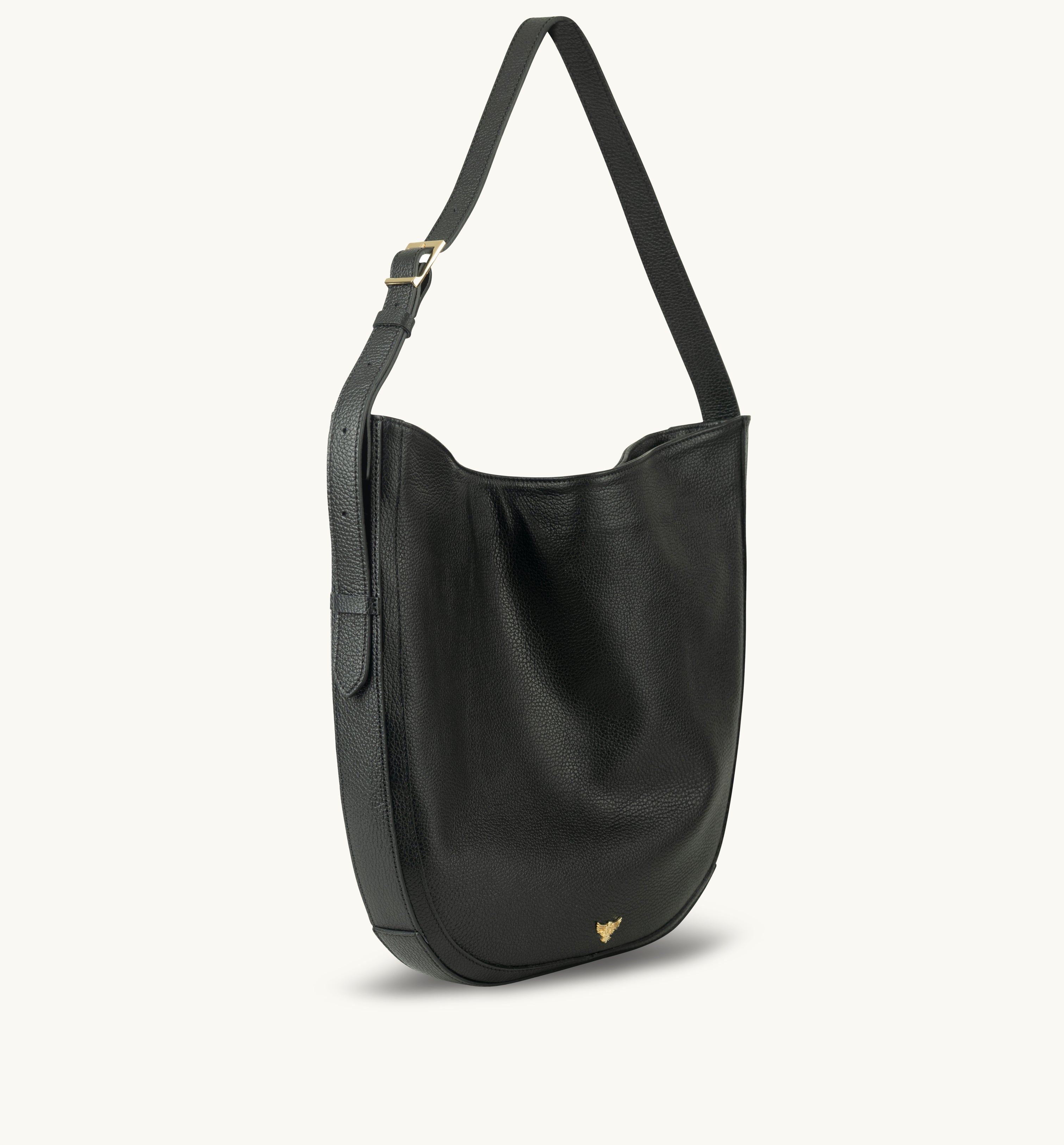 The Emma Black Leather Bag