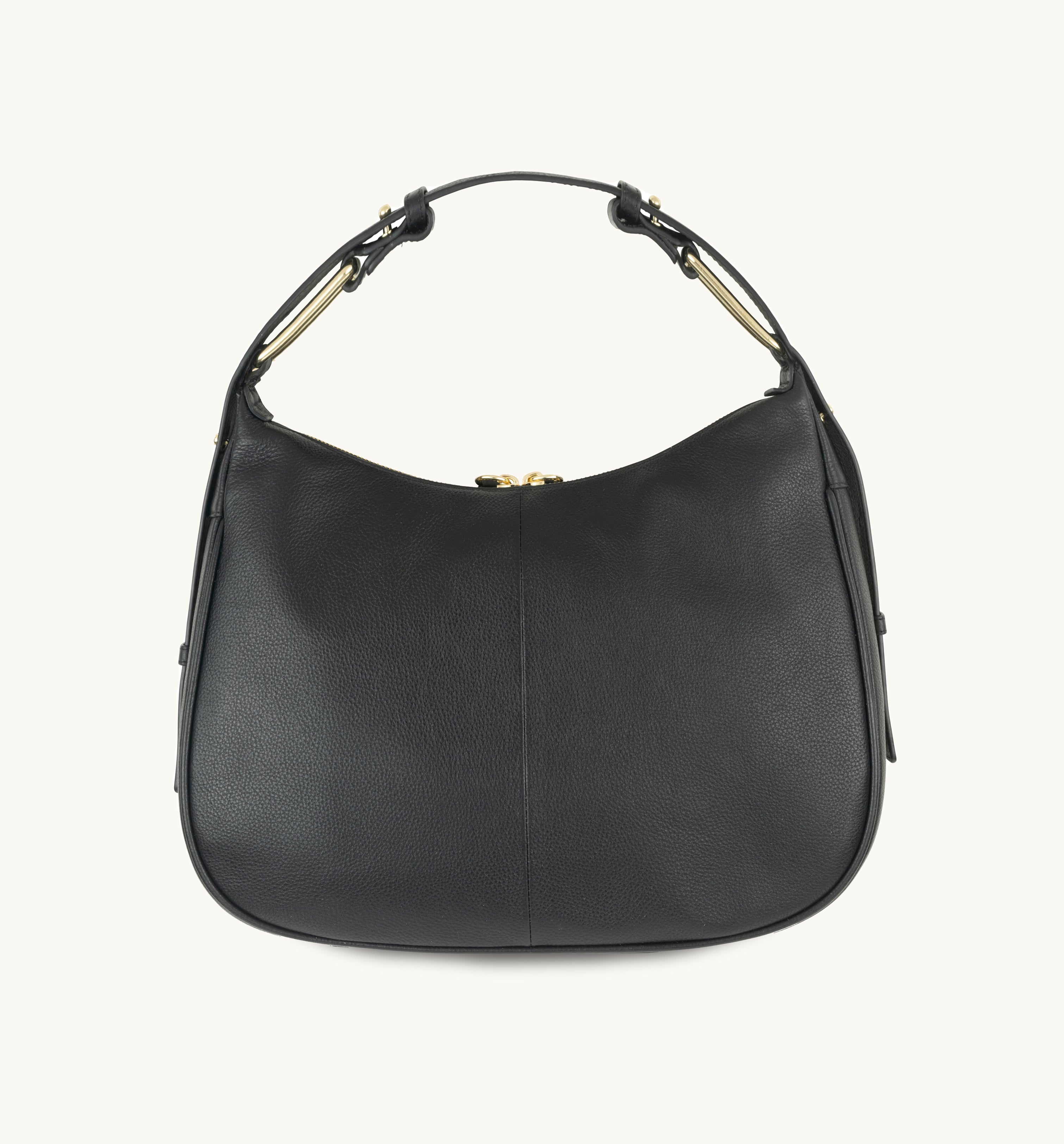 The Charlie Black Leather Bag