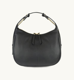 The Charlie Black Leather Bag