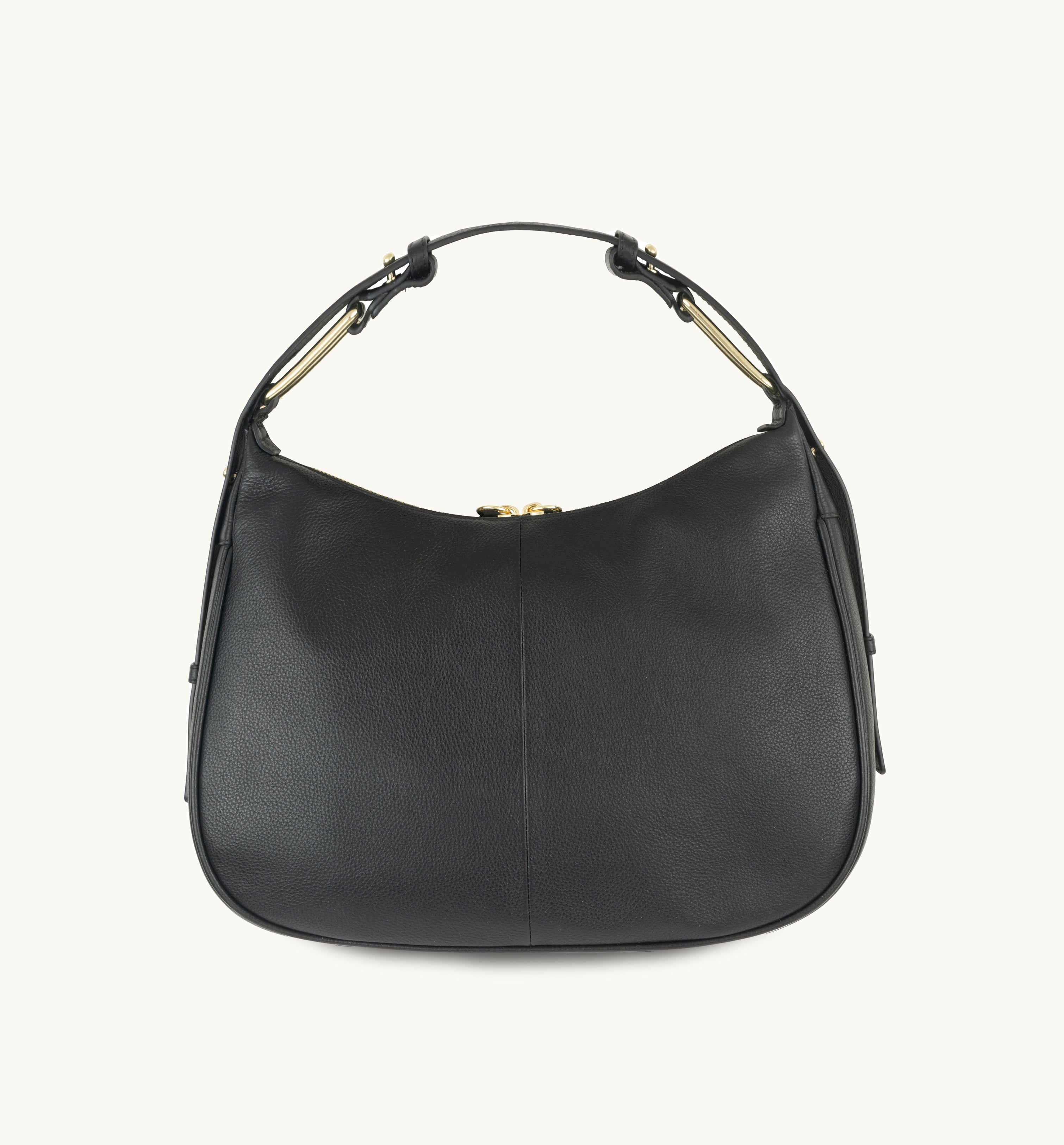 The Charlie Black Leather Bag