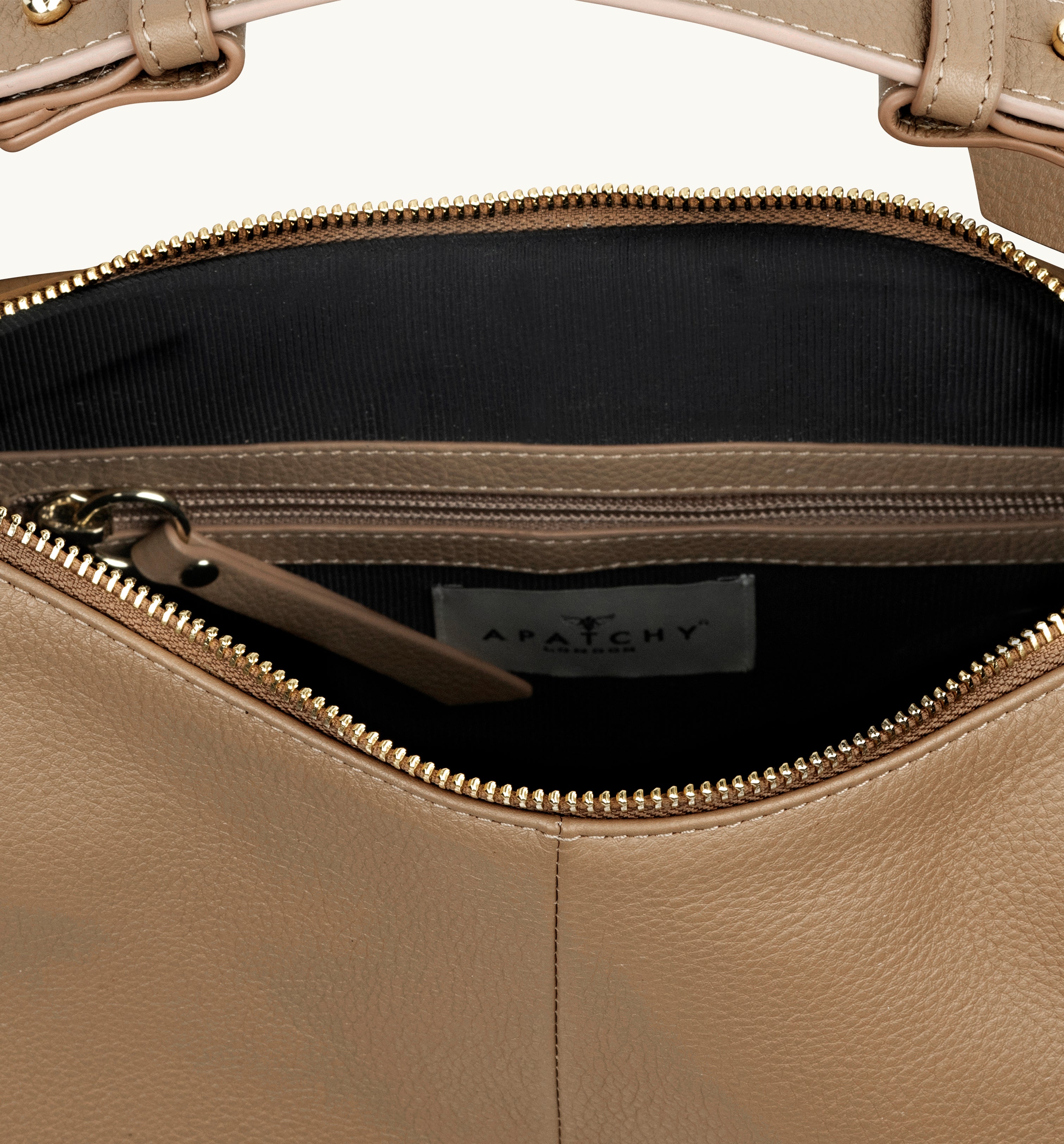 The Charlie Camel Leather Bag