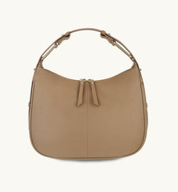 The Charlie Camel Leather Bag