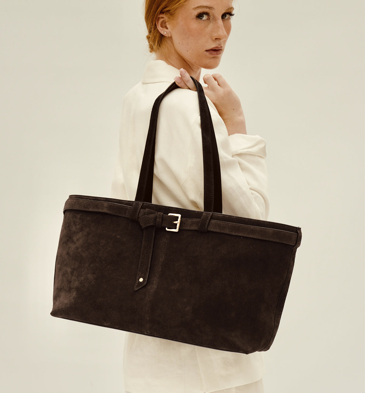 The Esme Suede Bag