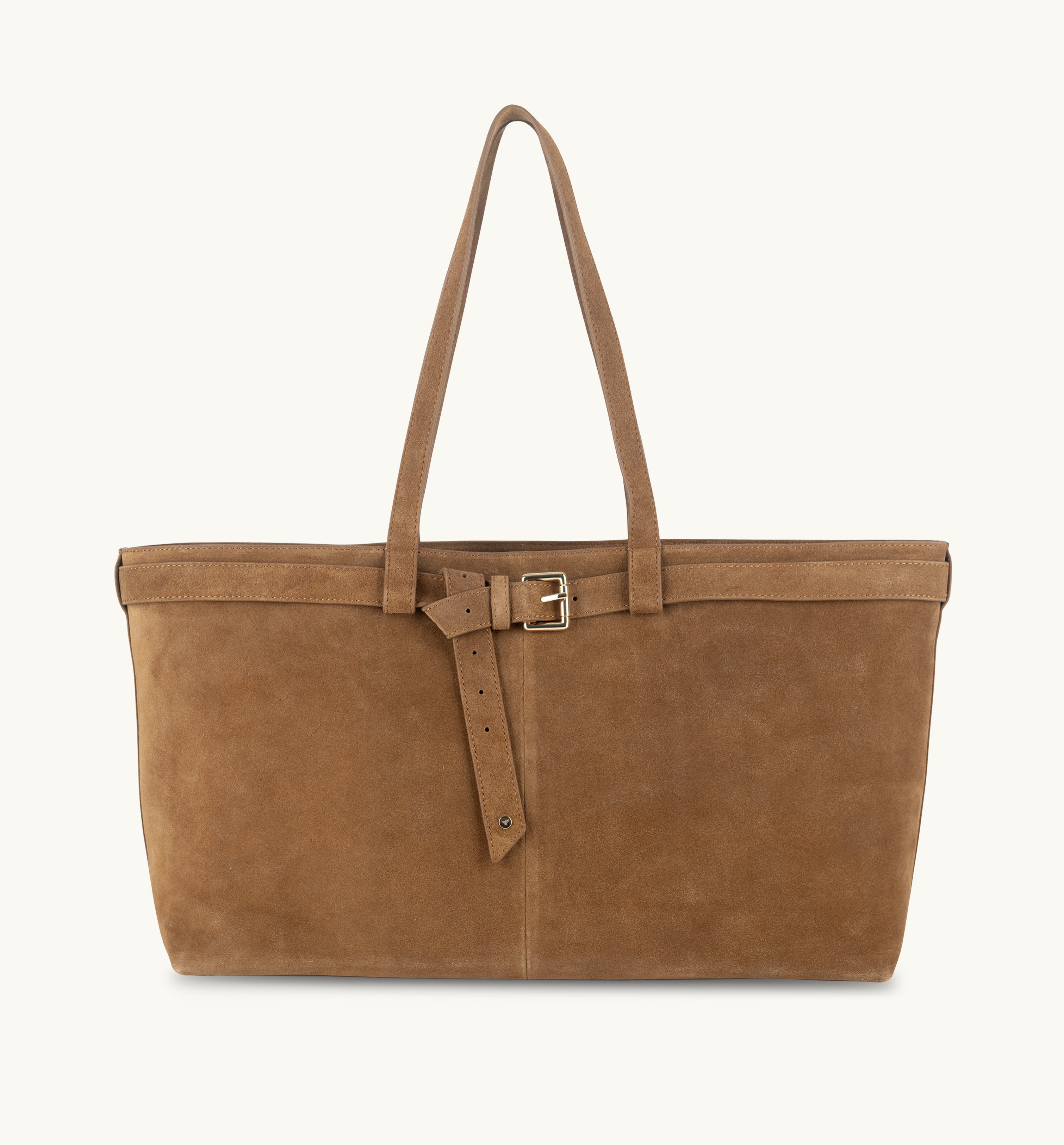 The Esme Tan Suede Bag