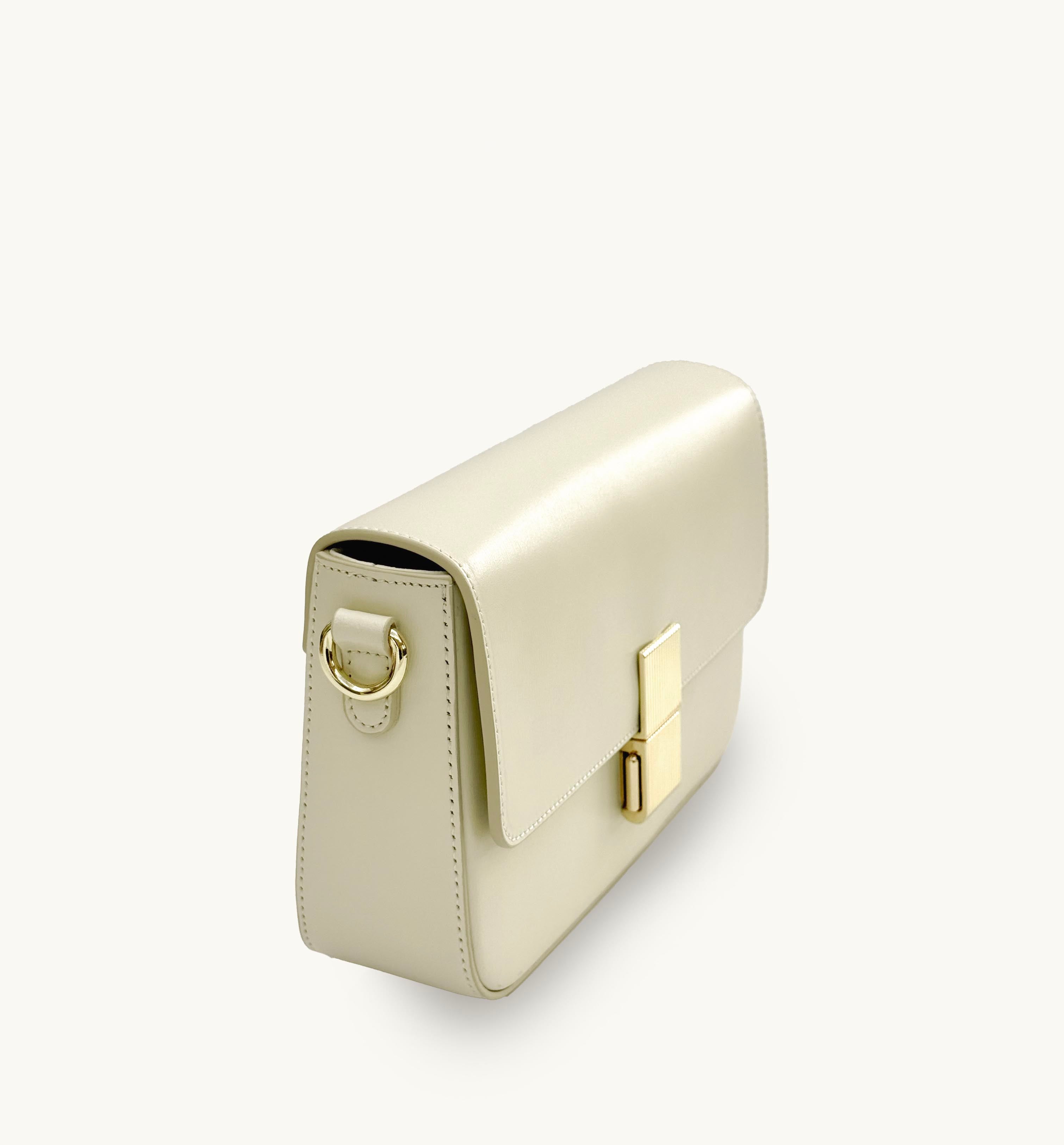 The Flora Buttermilk Leather Bag