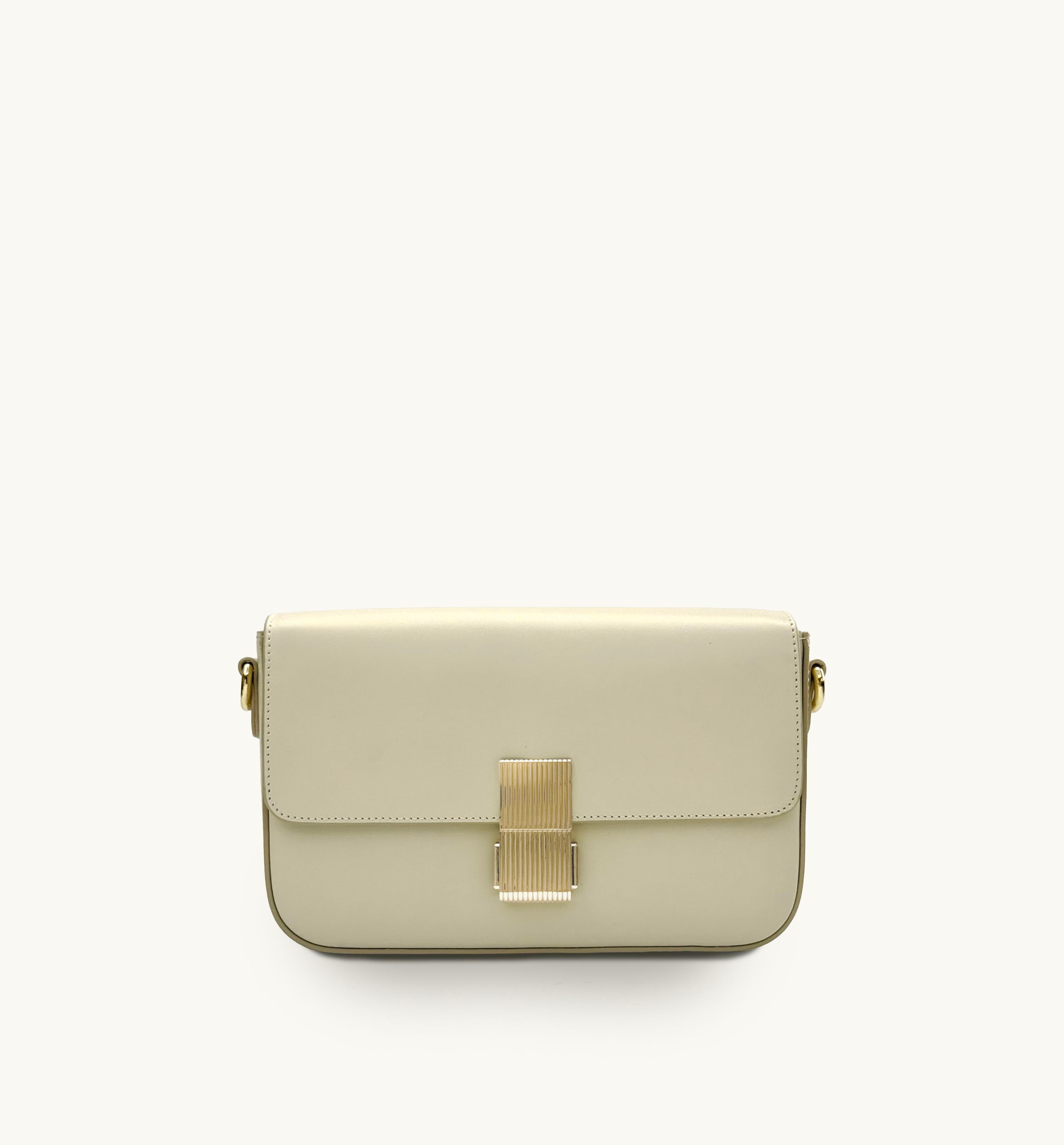The Flora Buttermilk Leather Bag