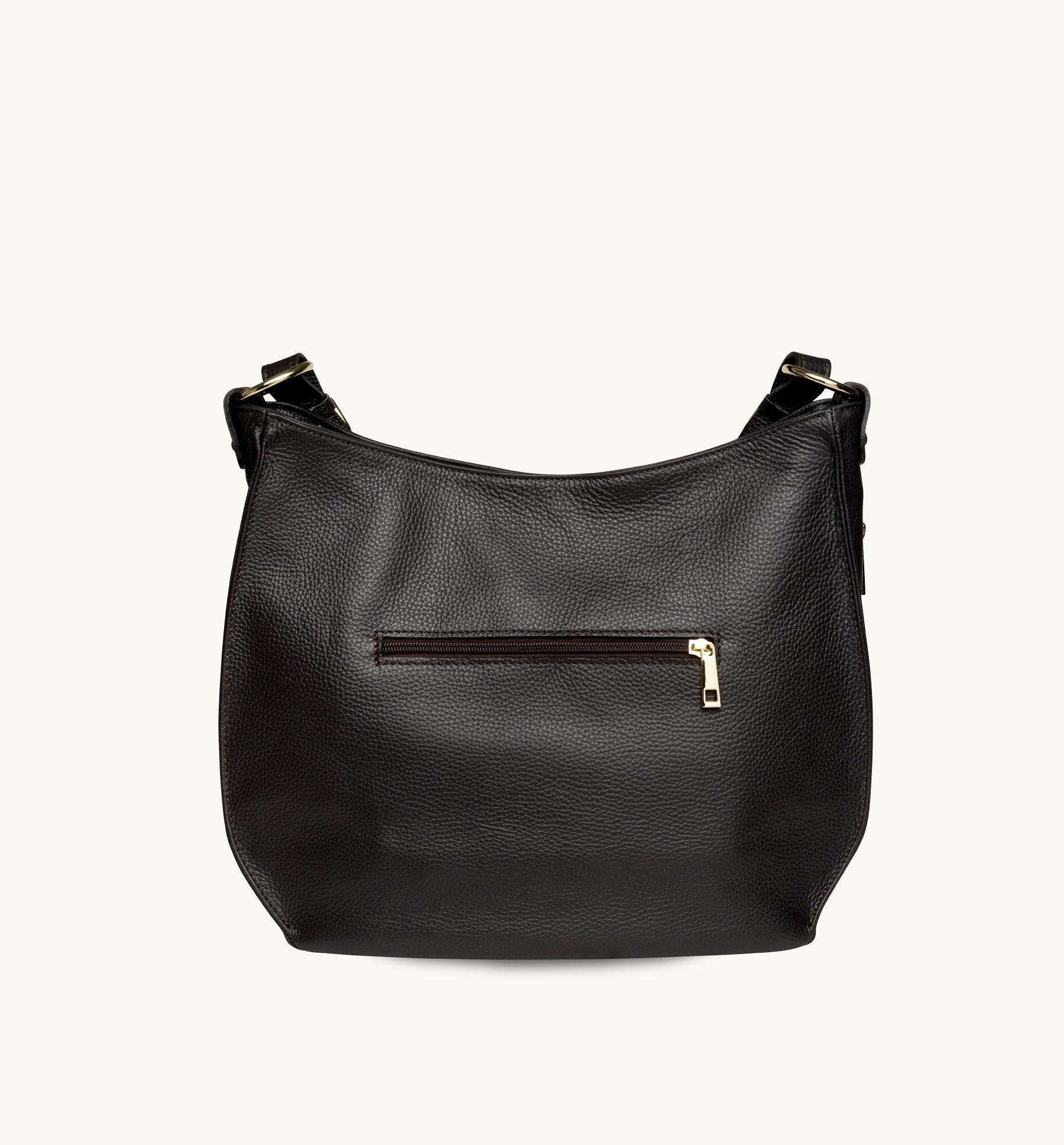 The Harriet Black Leather Bag