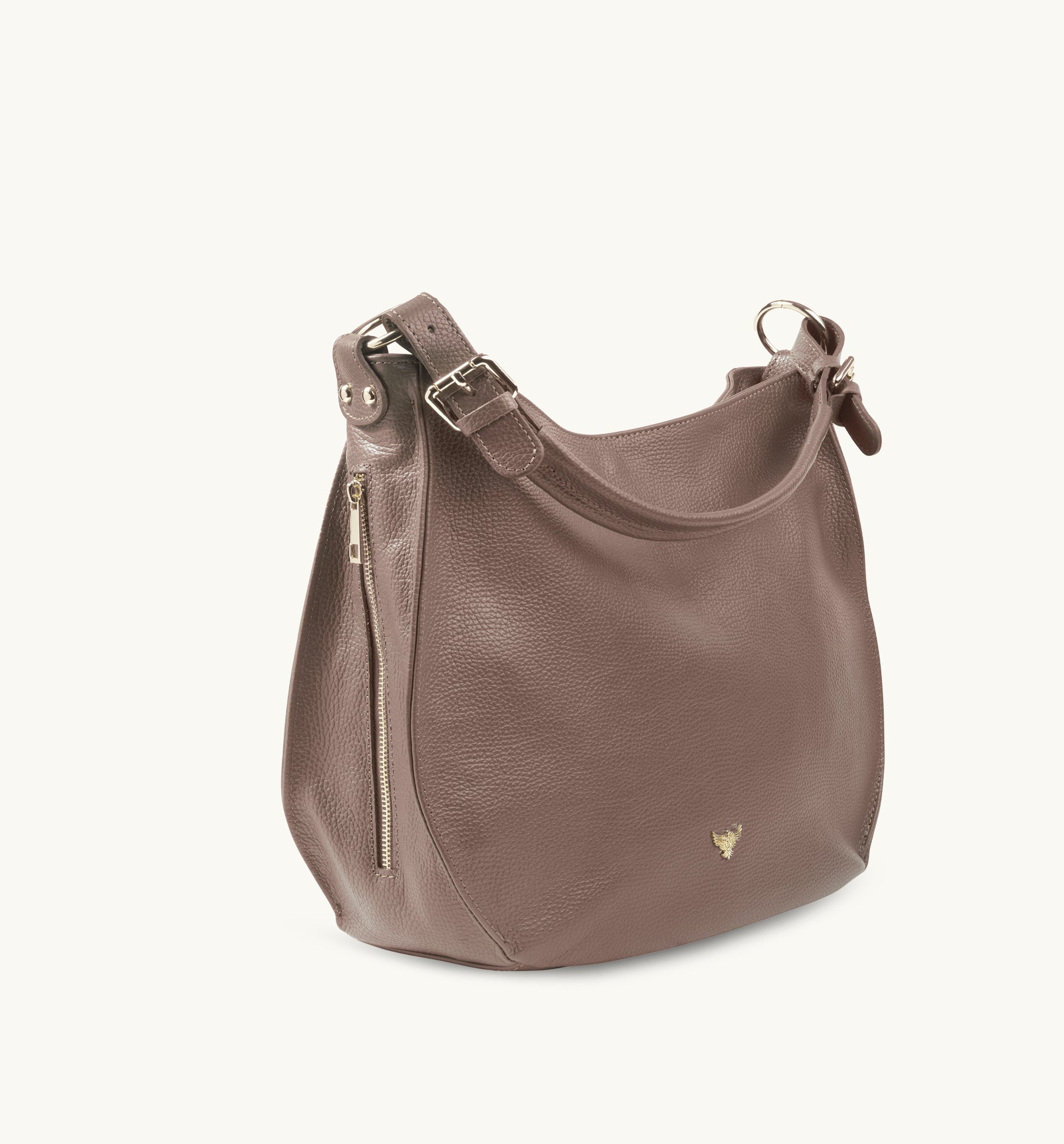 The Harriet Mink Leather Bag