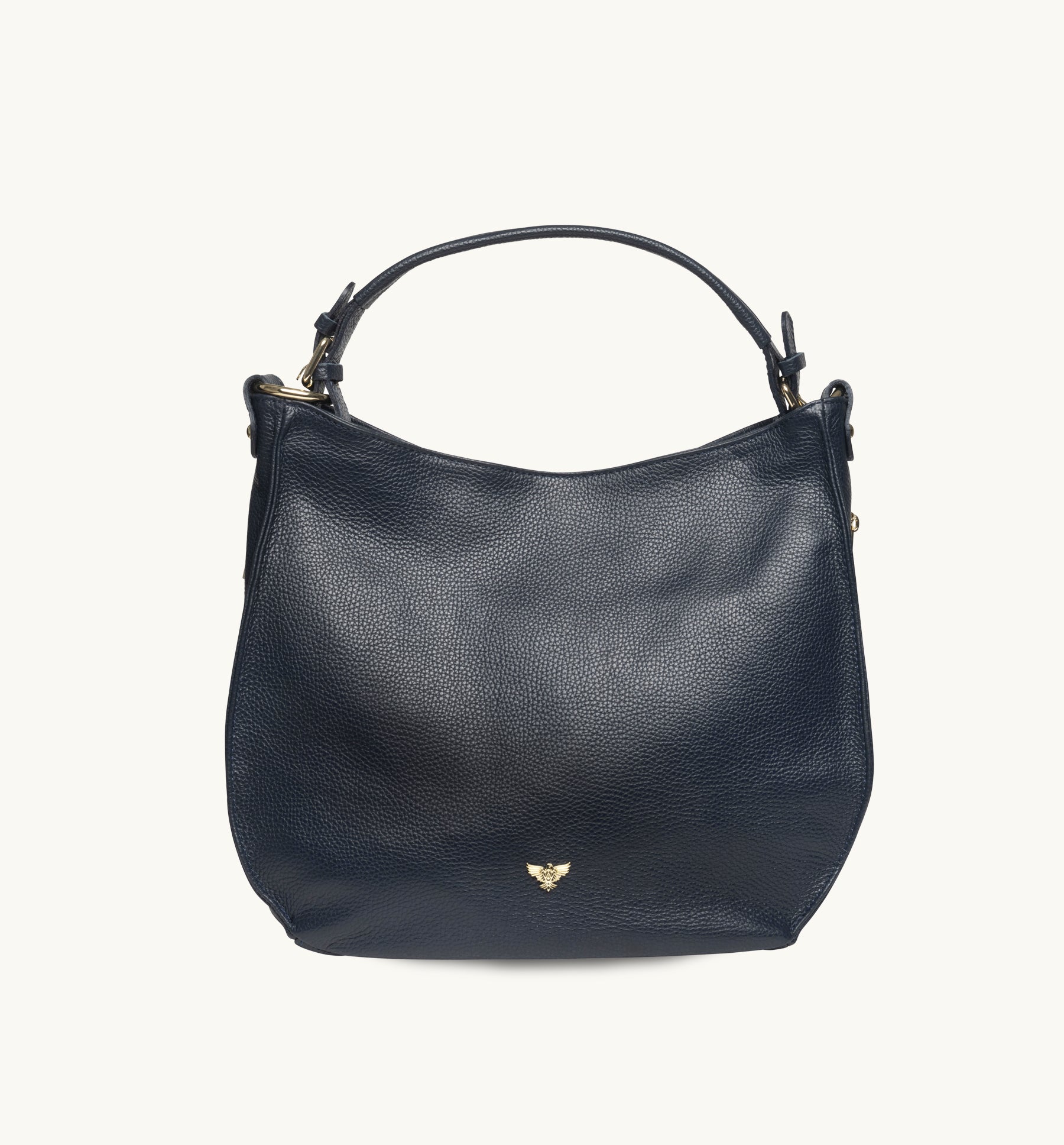The Harriet Navy Leather Bag