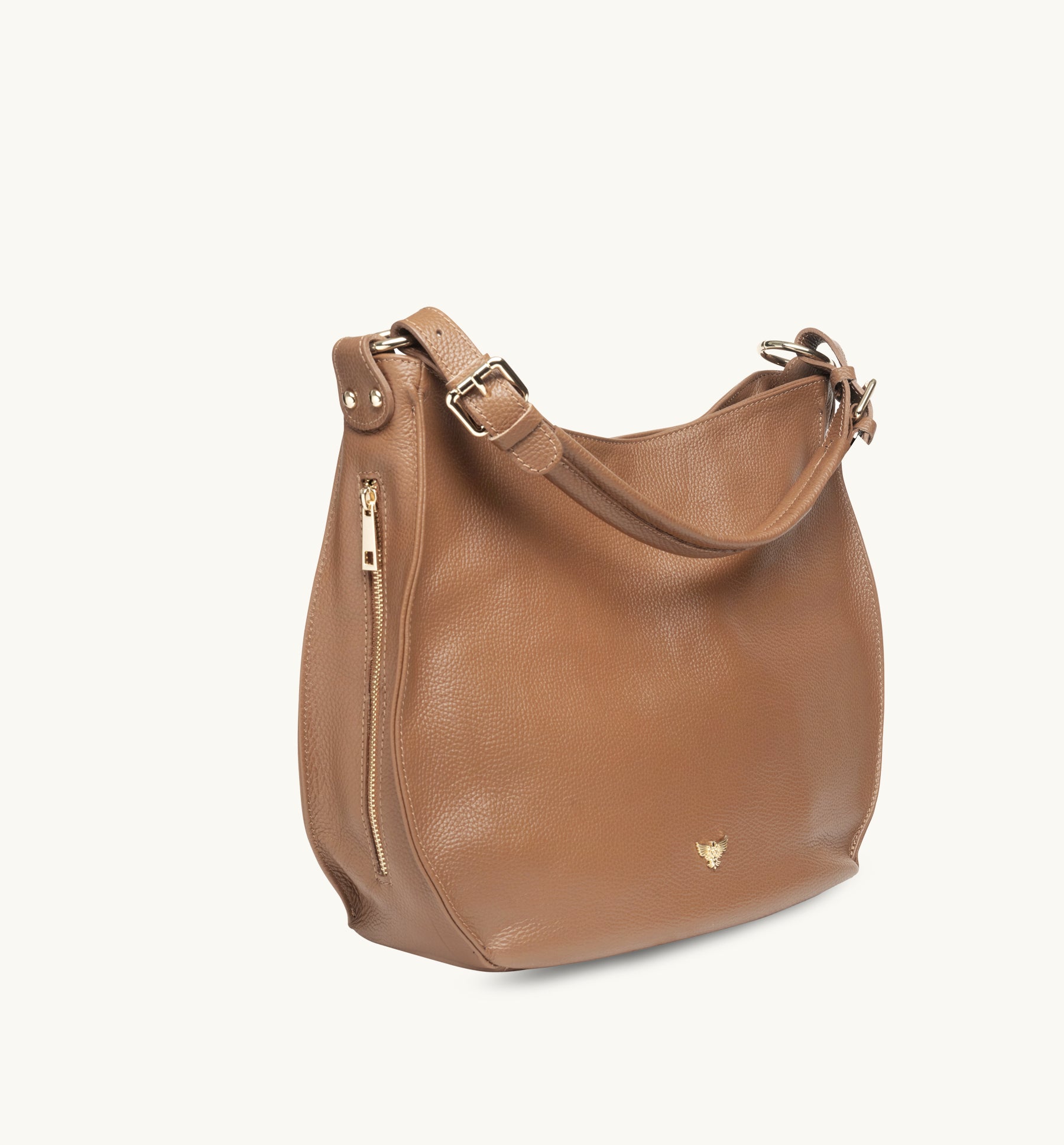 The Harriet Tan Leather Bag