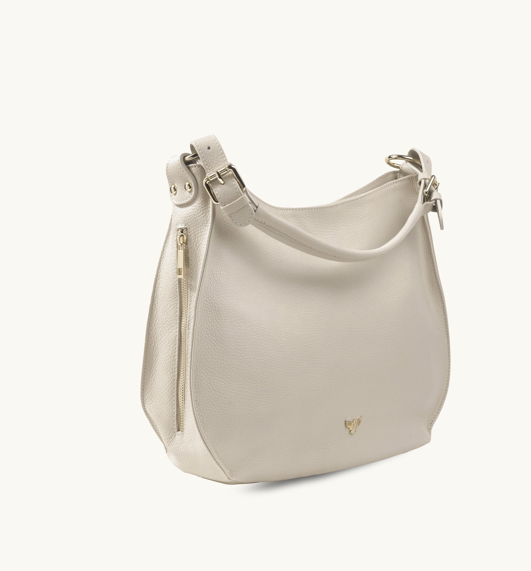 The Harriet Stone Leather Bag