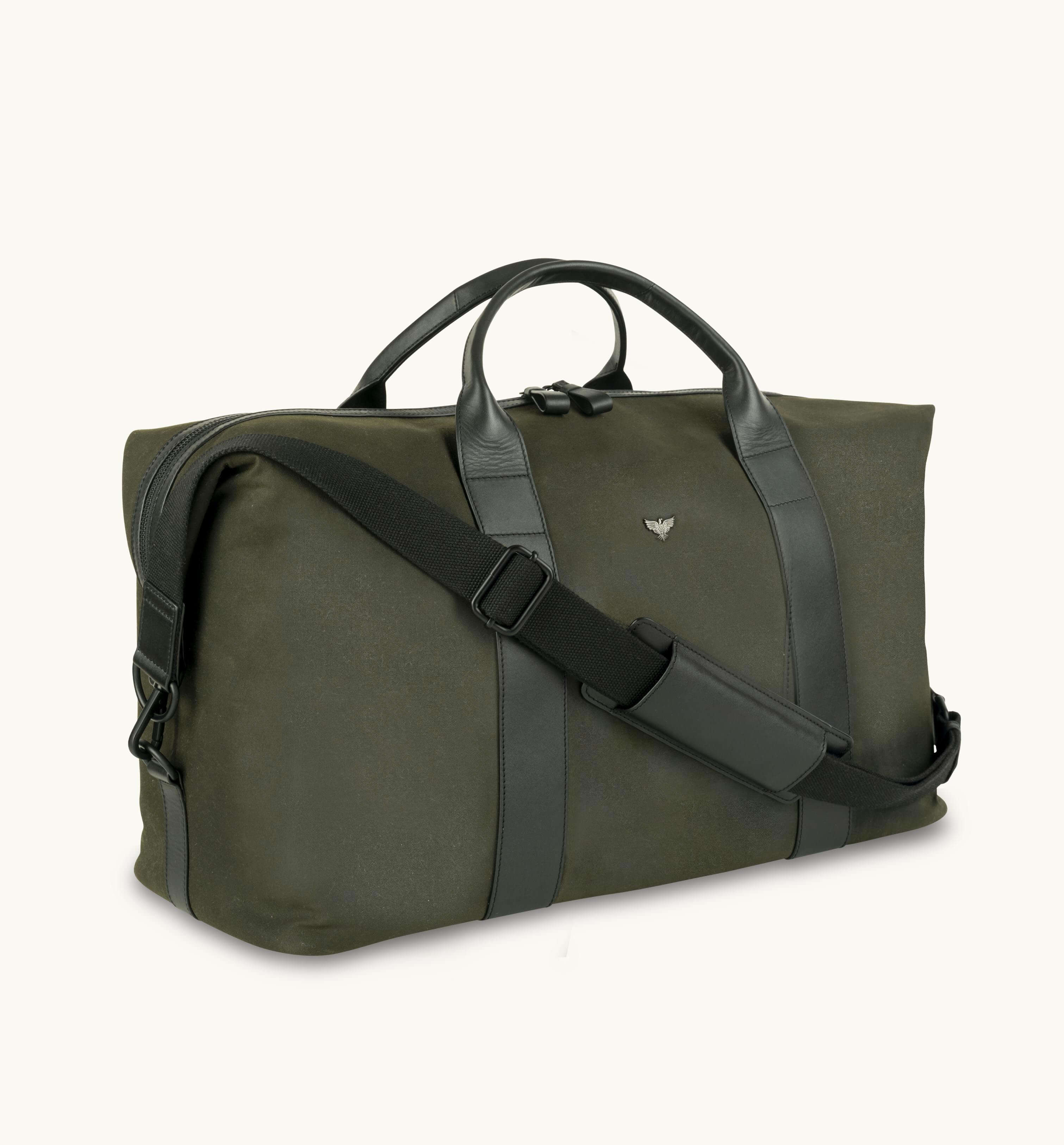 The Cavendish Waxed Canvas & Leather Weekender