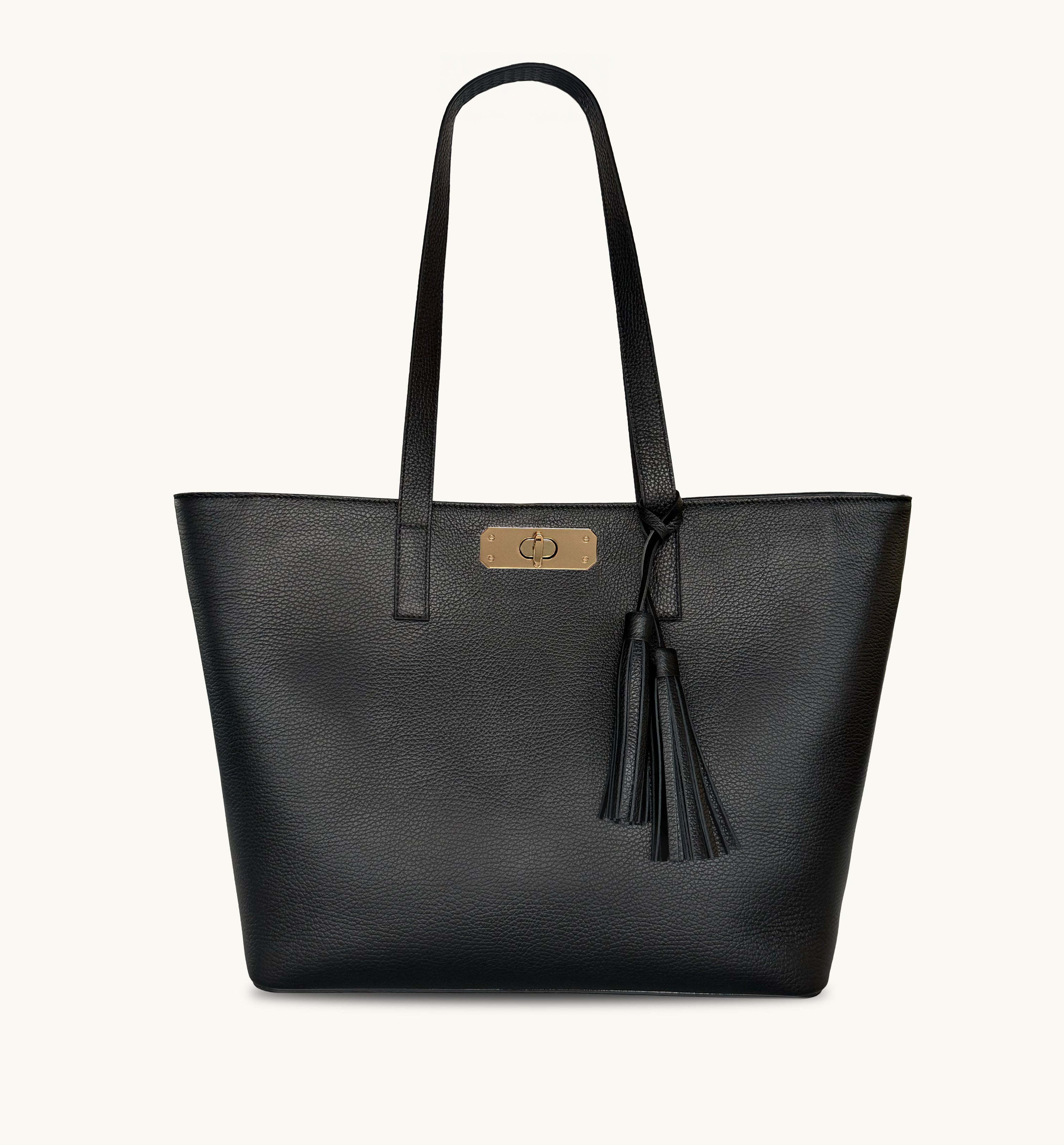 The Kate Black Leather Bag