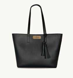The Kate Black Leather Bag