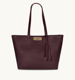 The Kate Burgundy Leather Bag