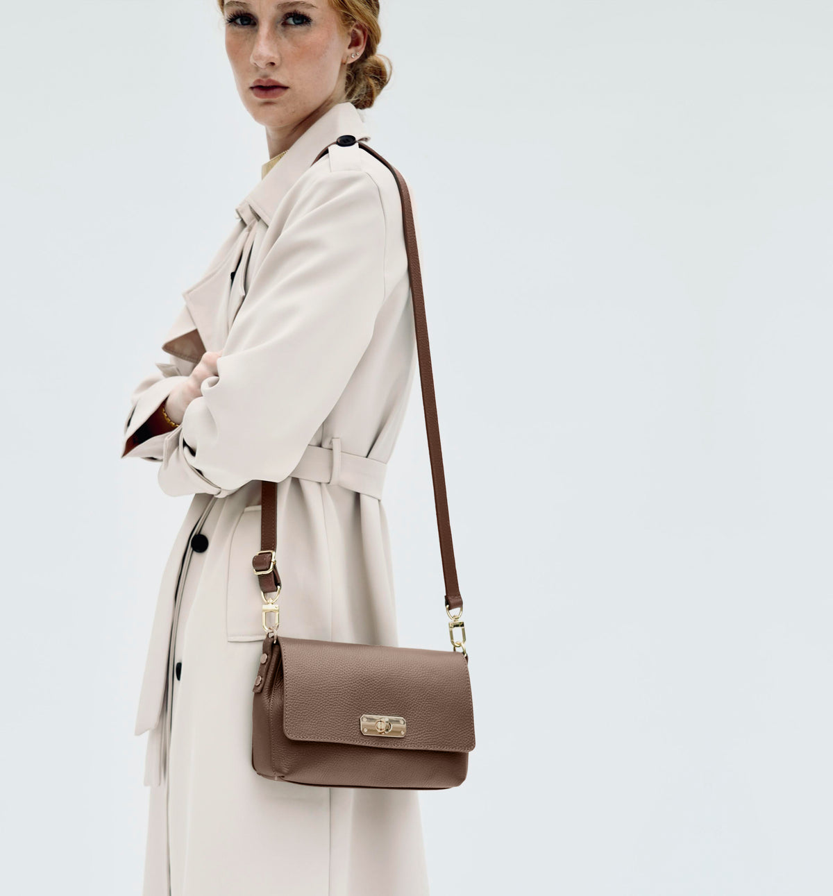 The Maisie Midi Leather Bag