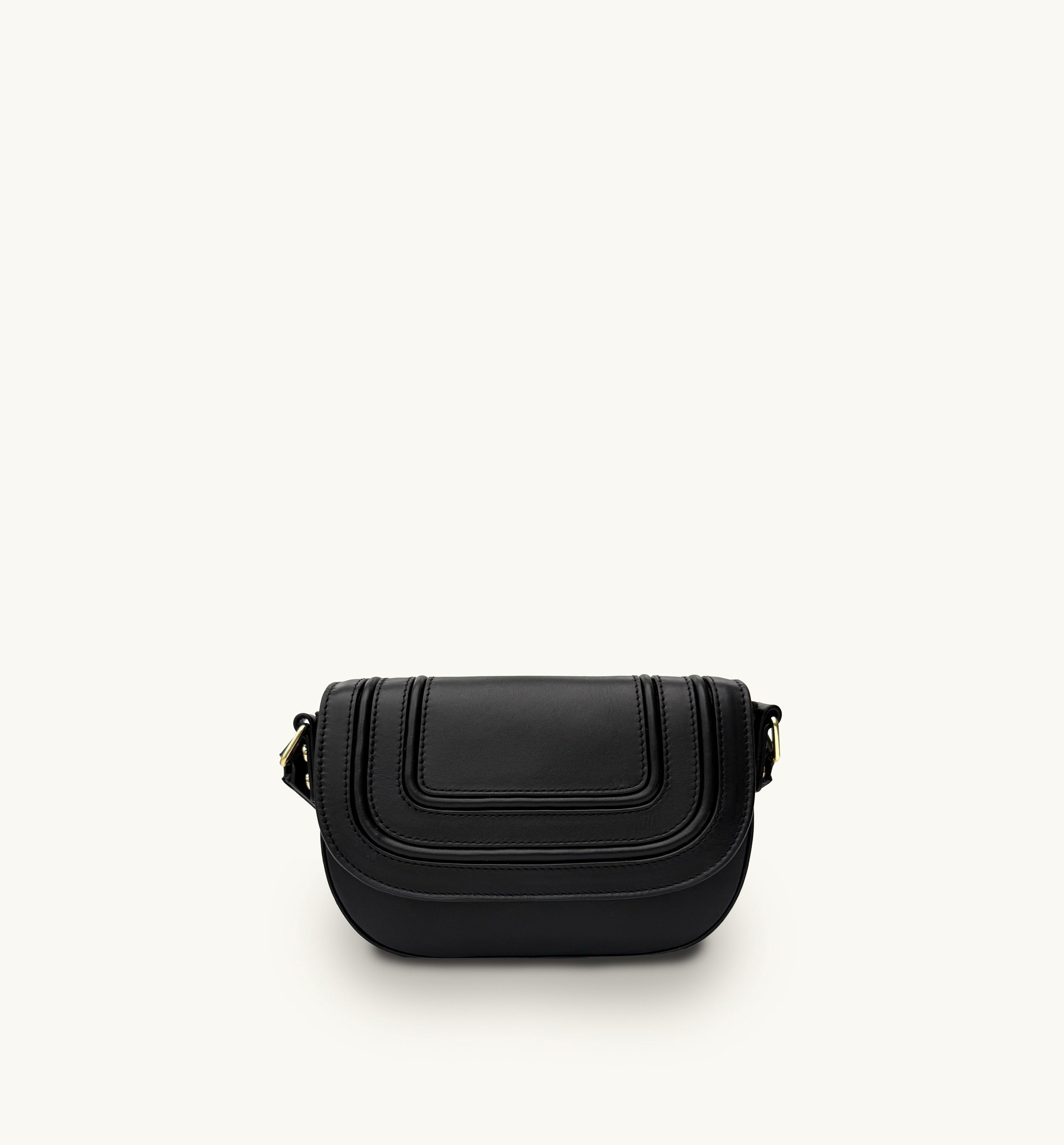 The Mimi Black Leather Bag