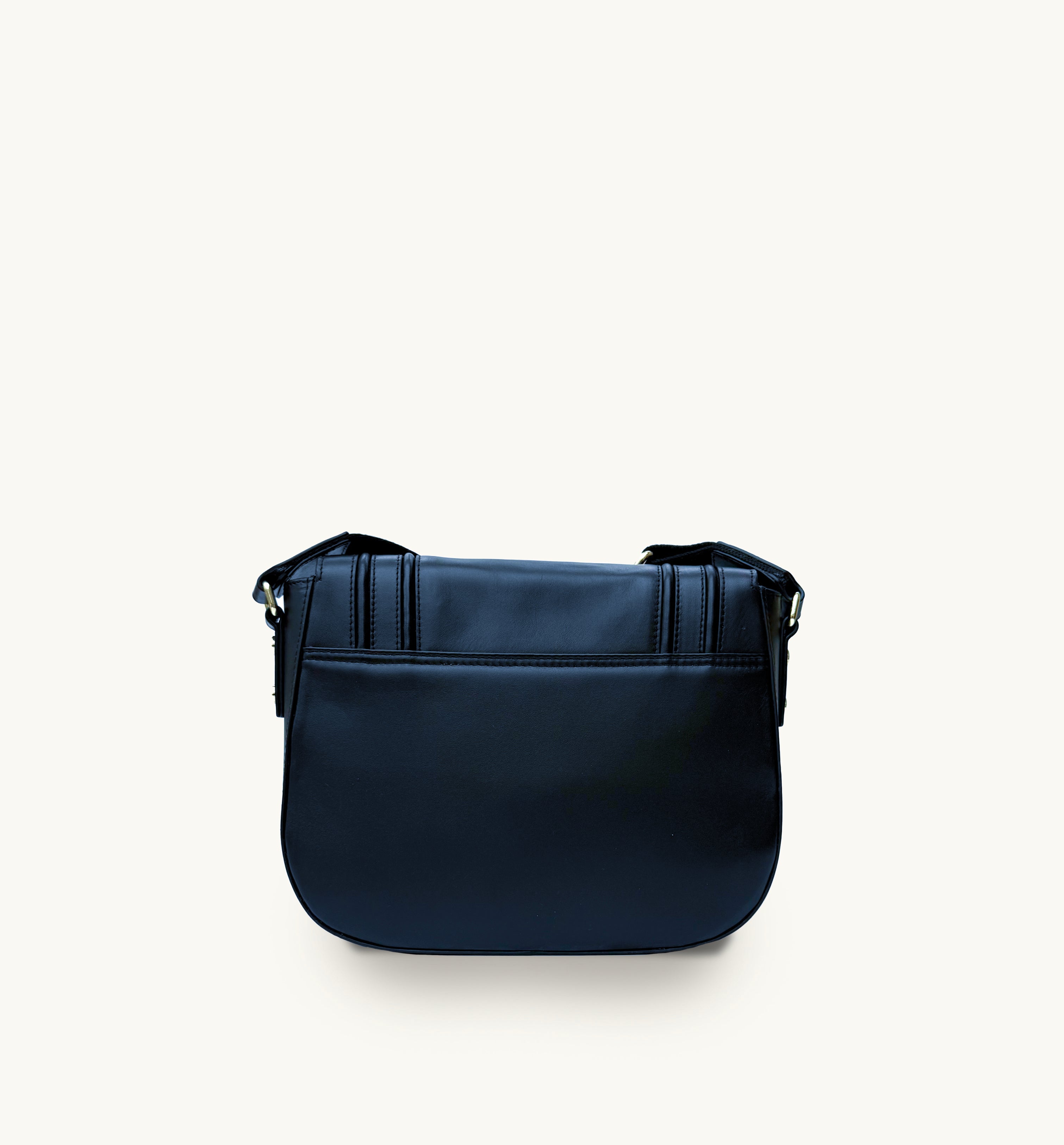 The Mimi Maxi Navy Leather Bag