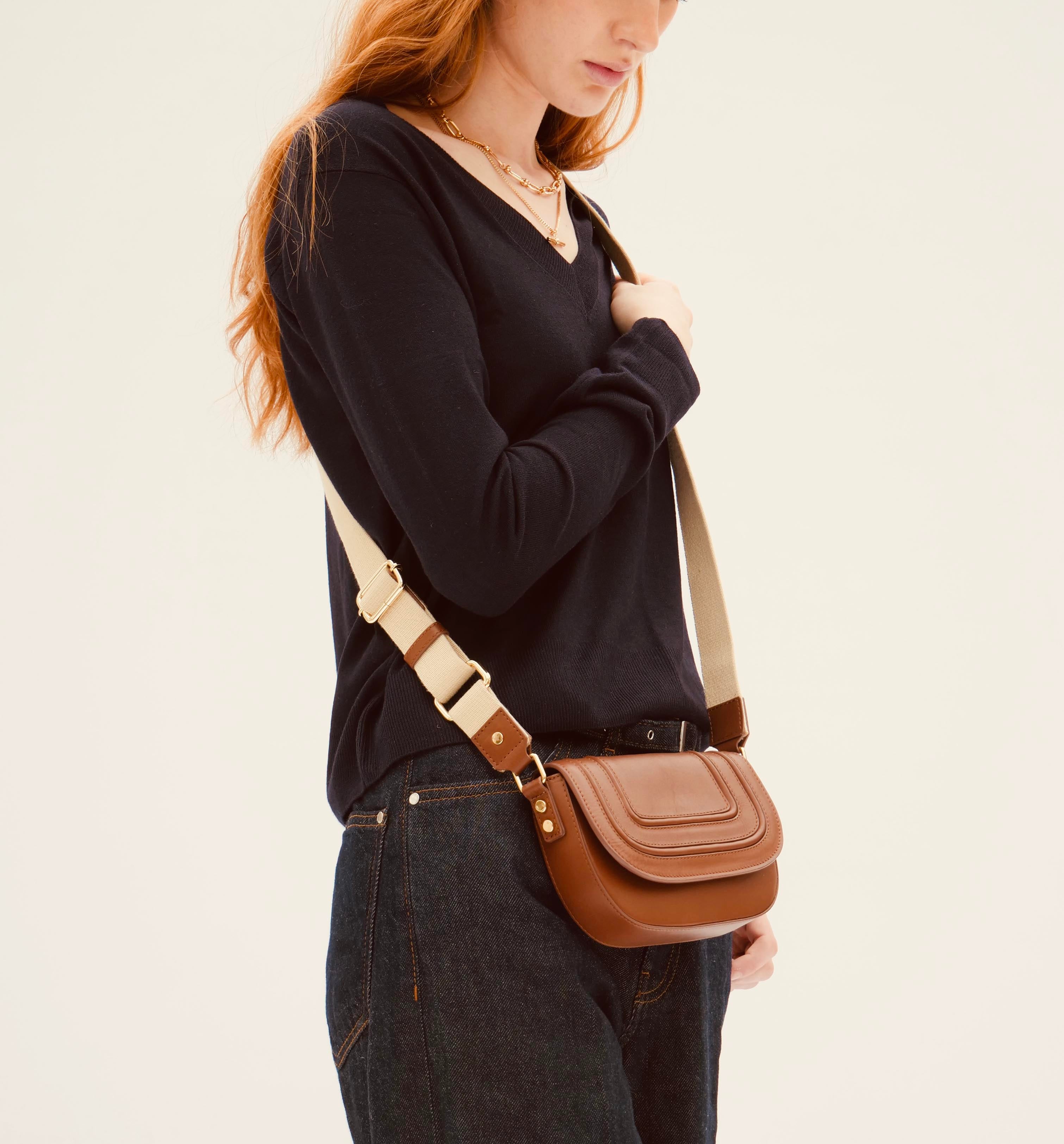 The Mimi Tan Leather Bag