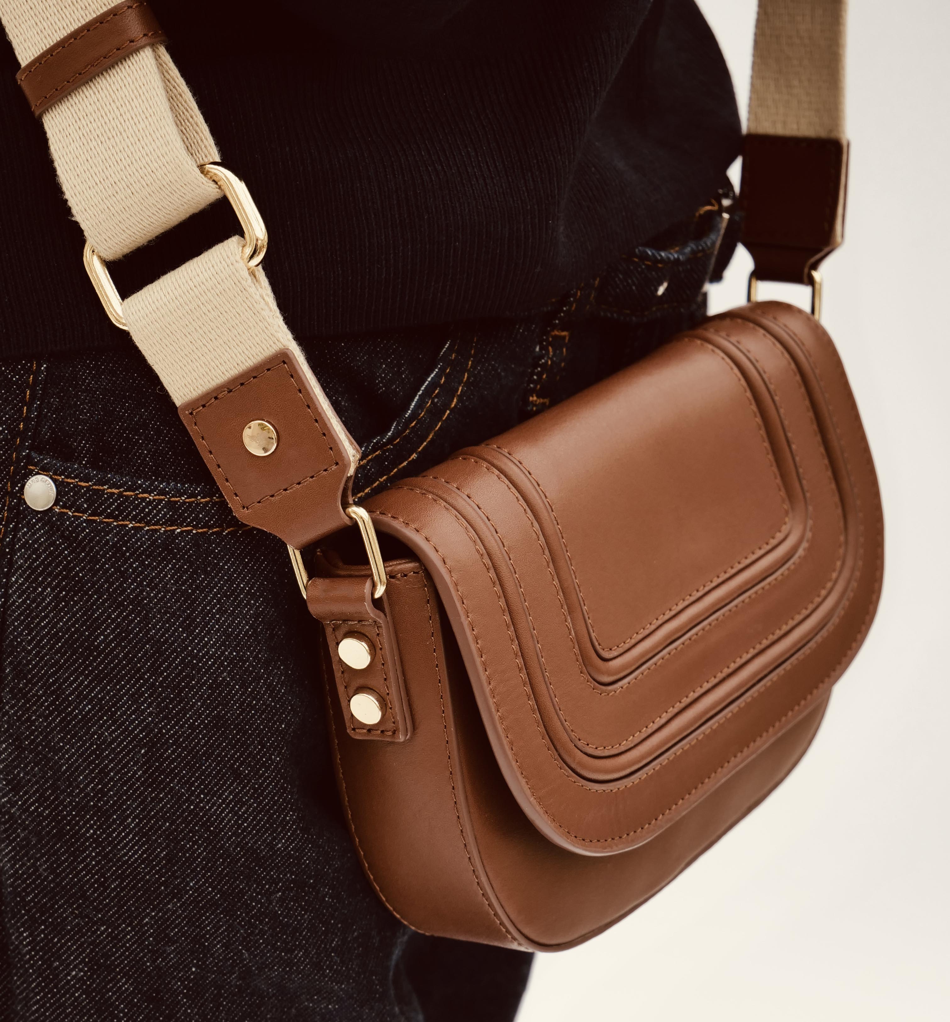 The Mimi Tan Leather Bag