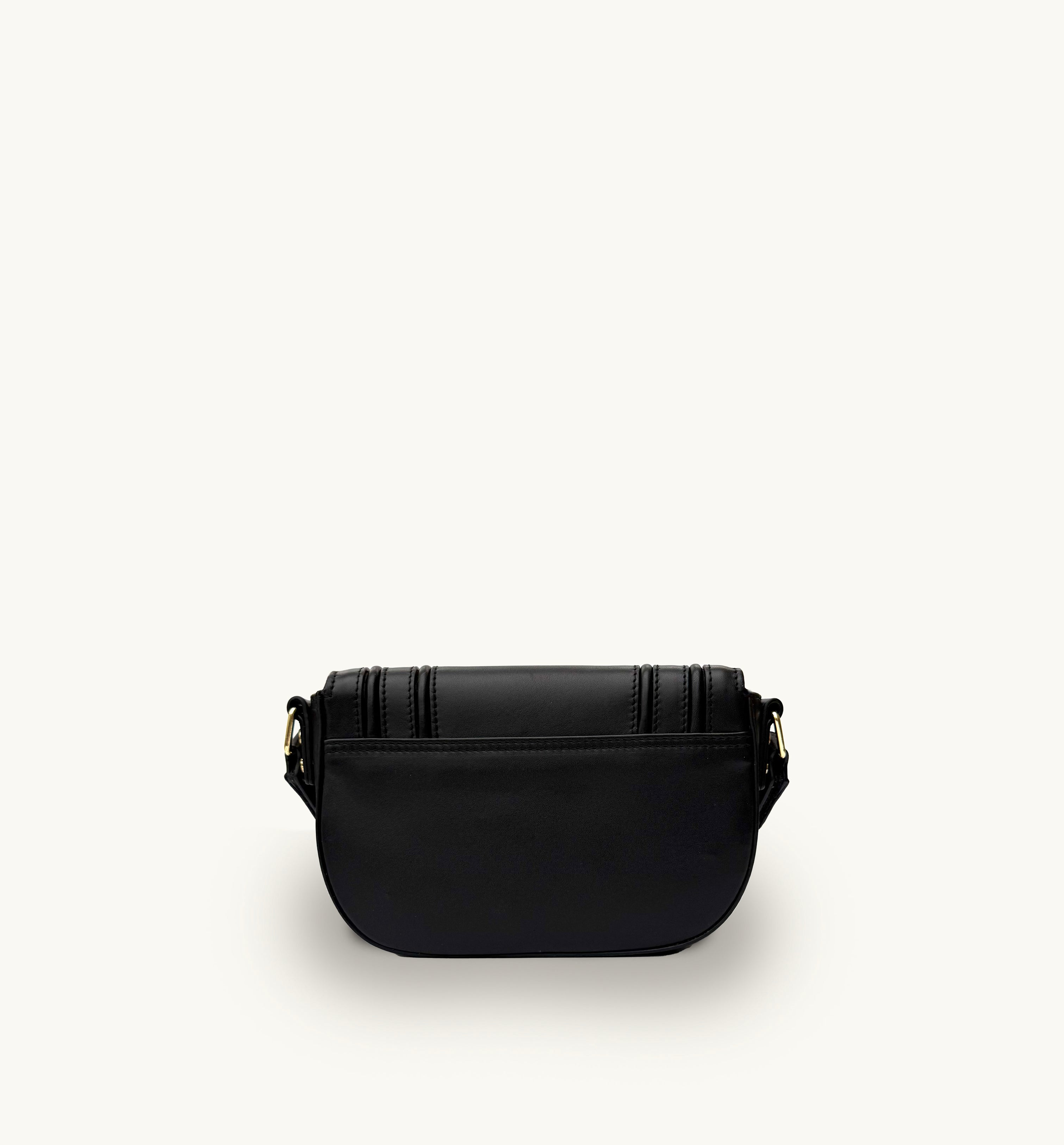 The Mimi Black Leather Bag