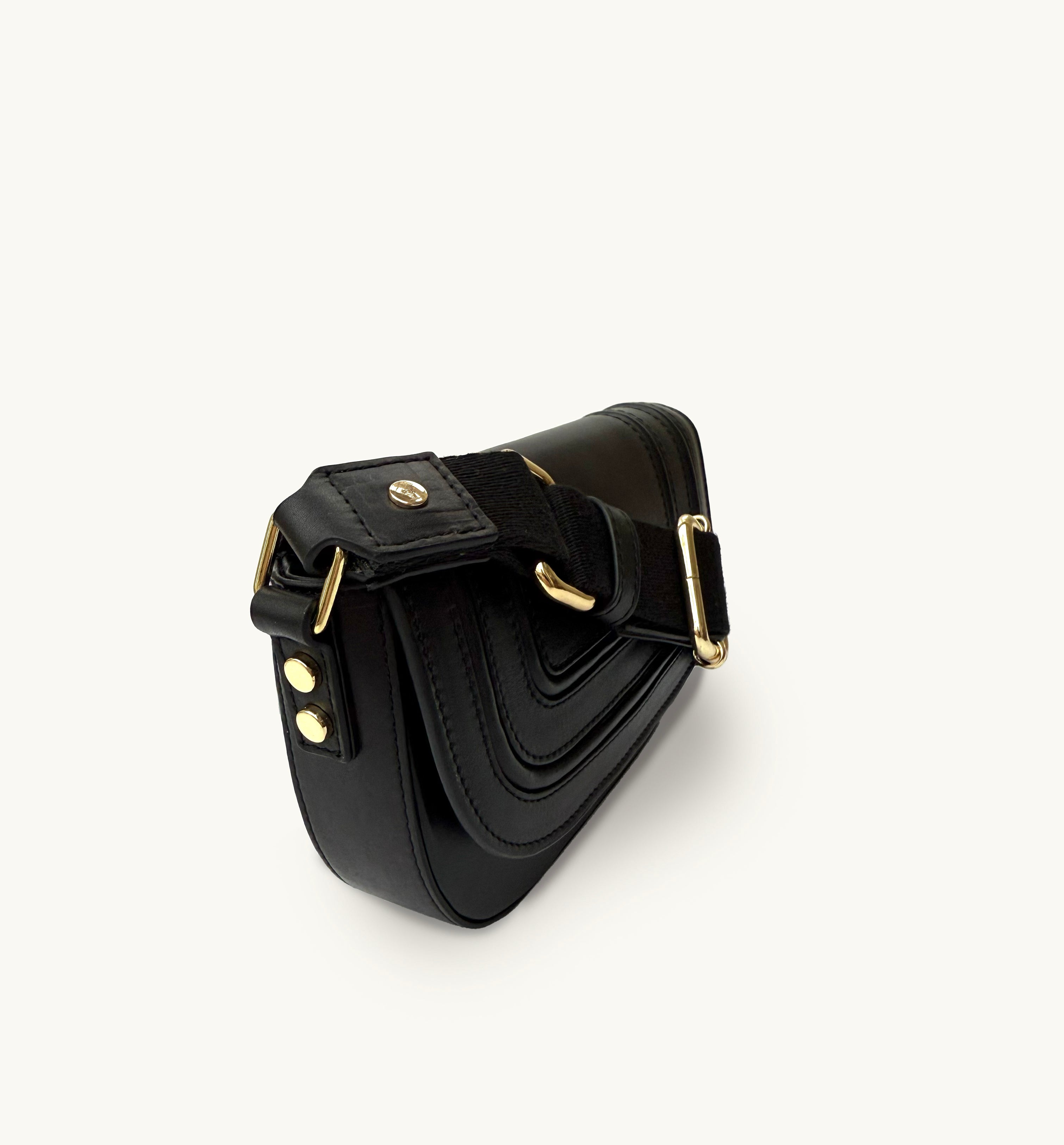 The Mimi Black Leather Bag